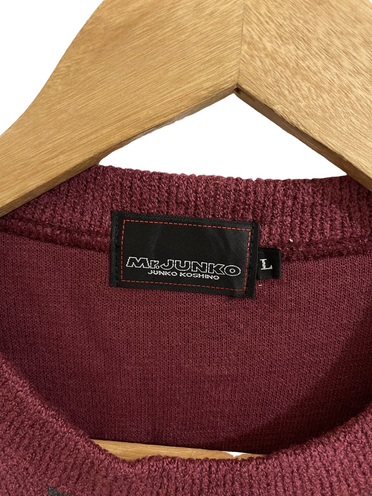 Japanese Brand × Mr. Junko Mr junko sweatshirt junko koshino japanese brand Size US L / EU 52-54 / 3 - 6 Thumbnail