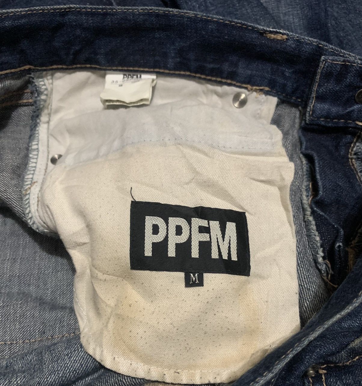 PPFM Vintage PPFM Peyton Place For Men Straight Leg Jeans Size US 33 - 10 Thumbnail