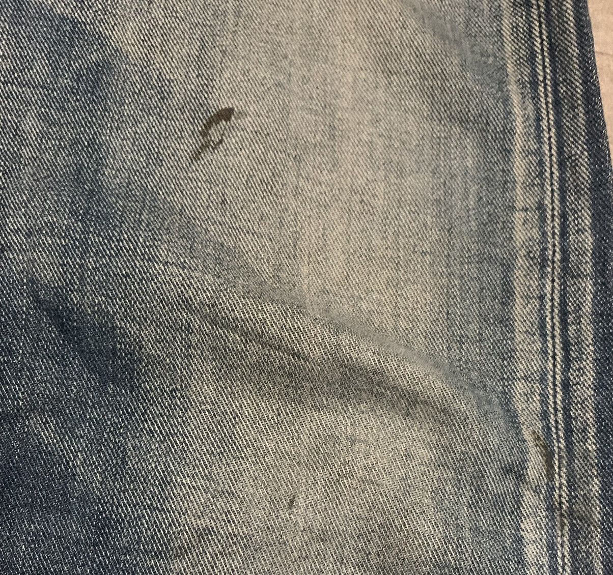 Lee Vintage Lee Rider Straight Leg Faded Blue Jeans Size US 30 / EU 46 - 6 Thumbnail