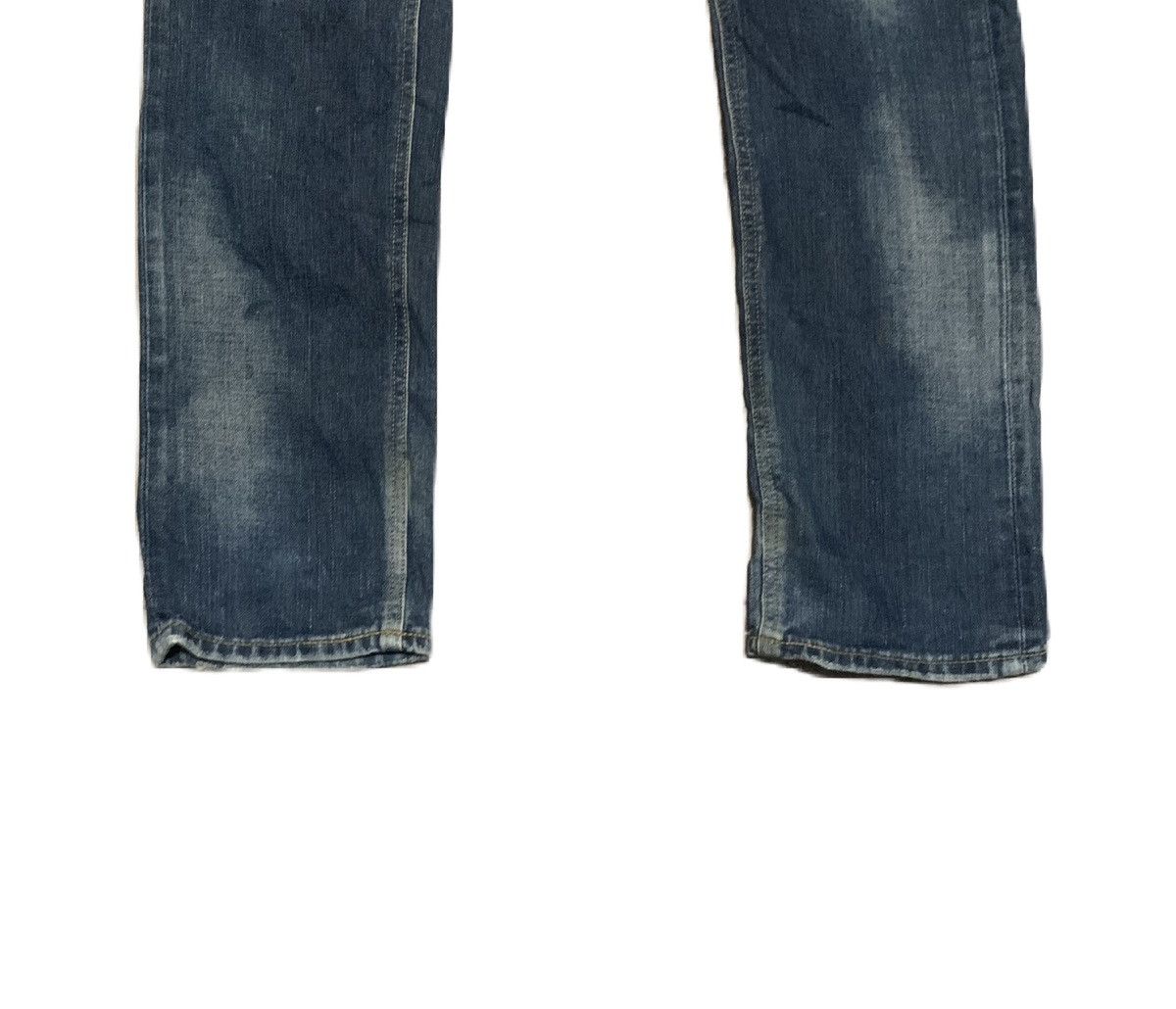 Lee Vintage Lee Rider Straight Leg Faded Blue Jeans Size US 30 / EU 46 - 3 Thumbnail