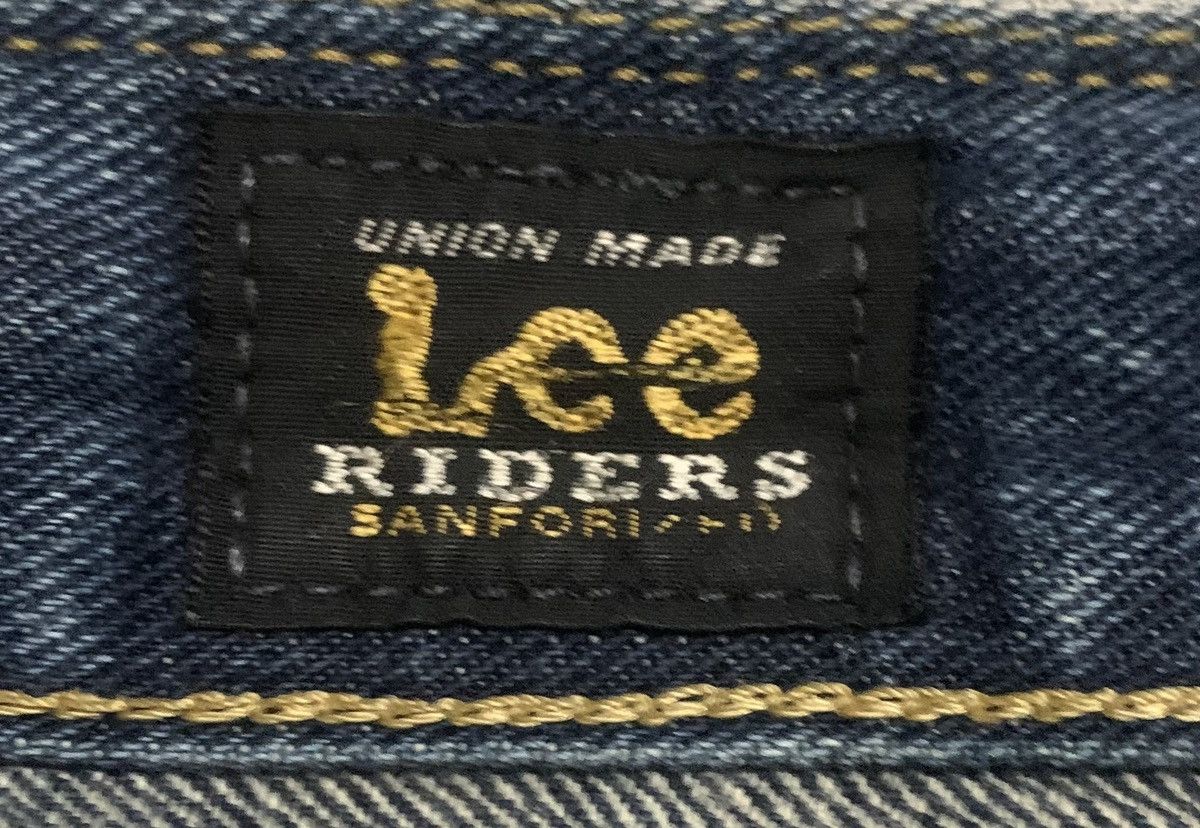 Lee Vintage Lee Rider Straight Leg Faded Blue Jeans Size US 30 / EU 46 - 12 Thumbnail