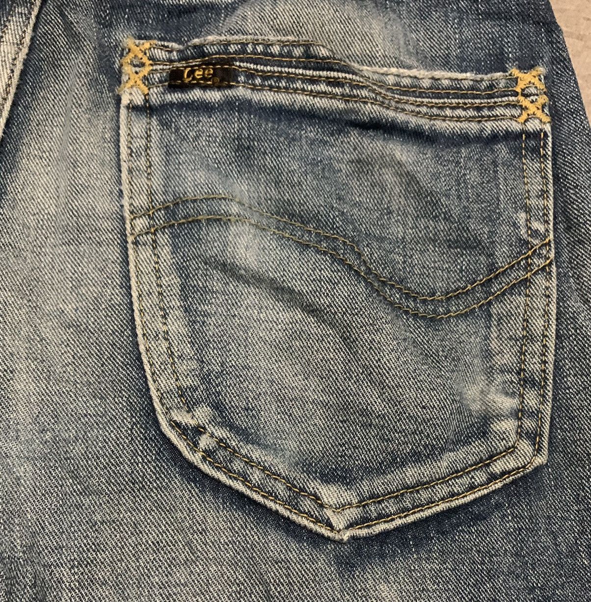 Lee Vintage Lee Rider Straight Leg Faded Blue Jeans Size US 30 / EU 46 - 5 Thumbnail