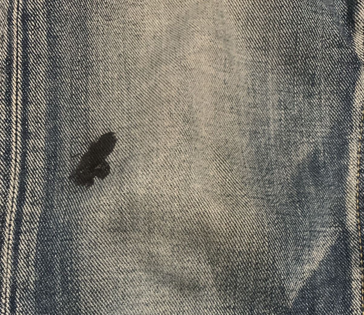 Lee Vintage Lee Rider Straight Leg Faded Blue Jeans Size US 30 / EU 46 - 7 Thumbnail