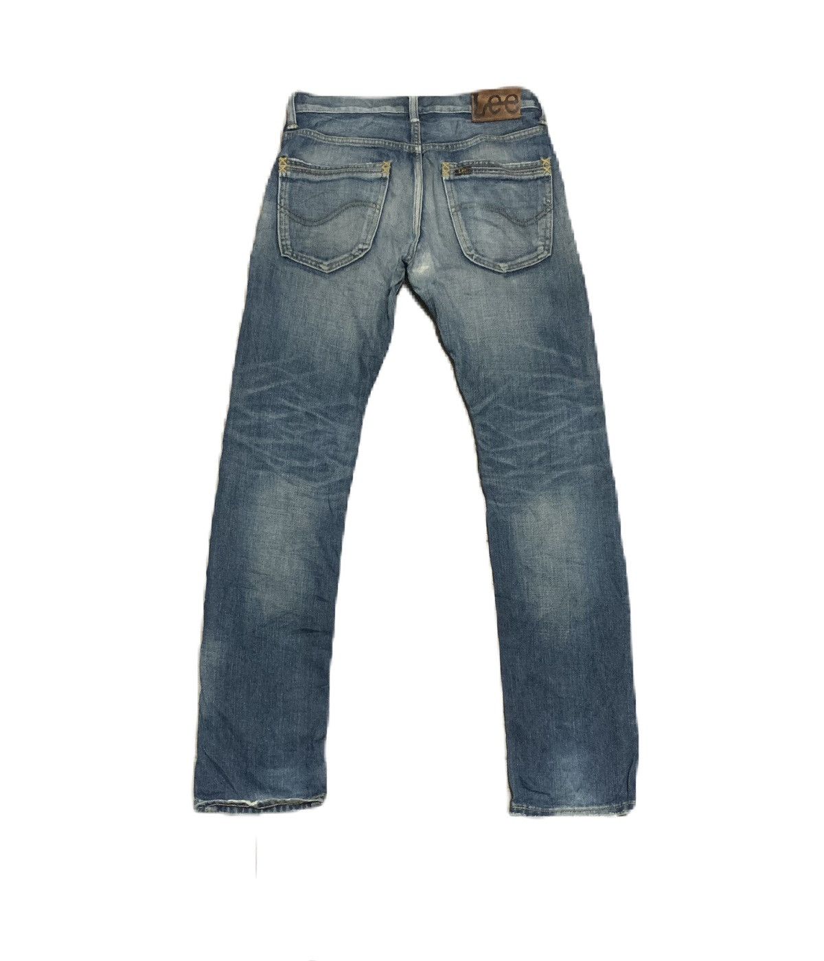 Lee Vintage Lee Rider Straight Leg Faded Blue Jeans Size US 30 / EU 46 - 2 Thumbnail