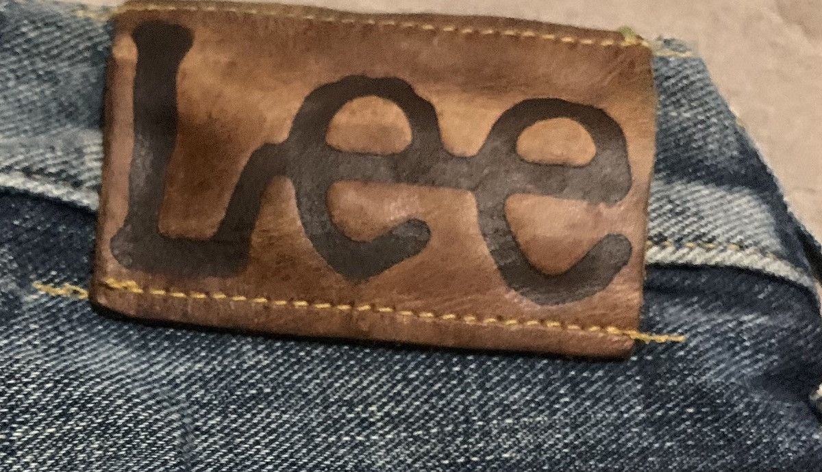 Lee Vintage Lee Rider Straight Leg Faded Blue Jeans Size US 30 / EU 46 - 11 Thumbnail