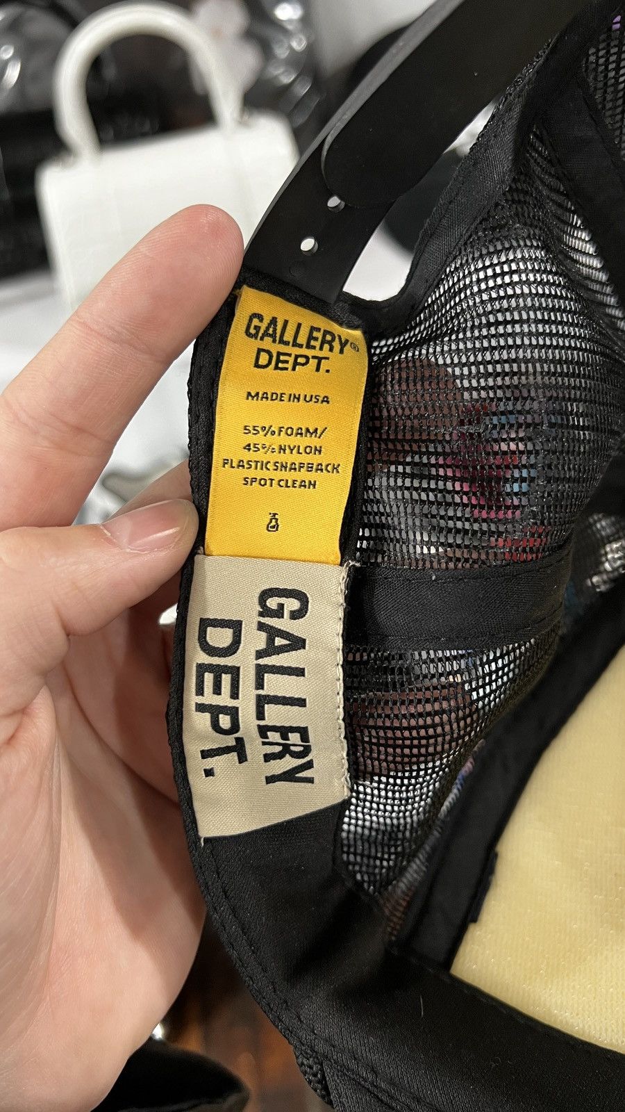 Gallery Dept. GALLERY DEPT. MULTI COLOR LOGO TRUCKER HAT Size ONE SIZE - 6 Thumbnail