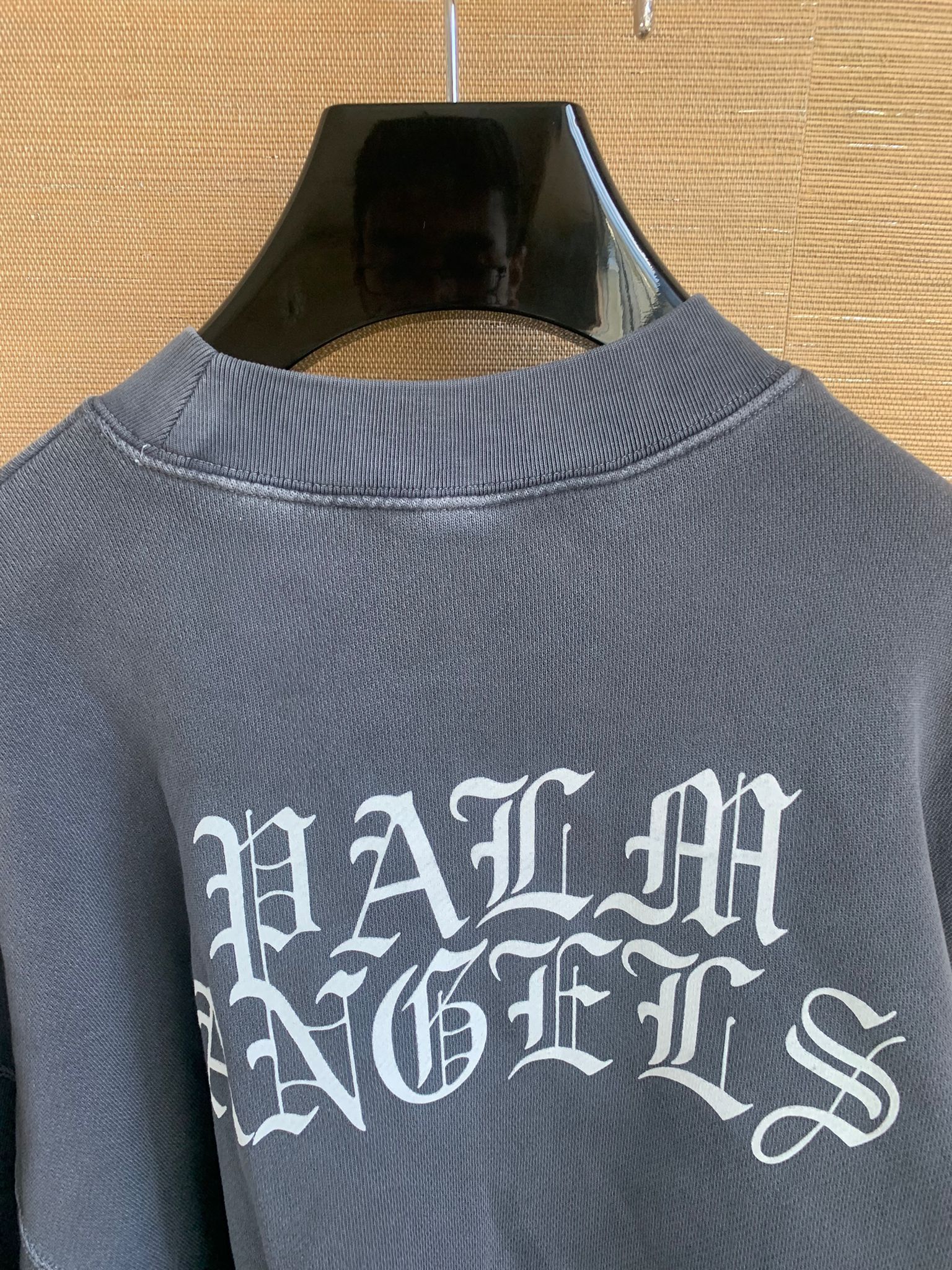 Palm Angels Burning Smile Head Sweater in Grey Size US M / EU 48-50 / 2 - 11 Thumbnail