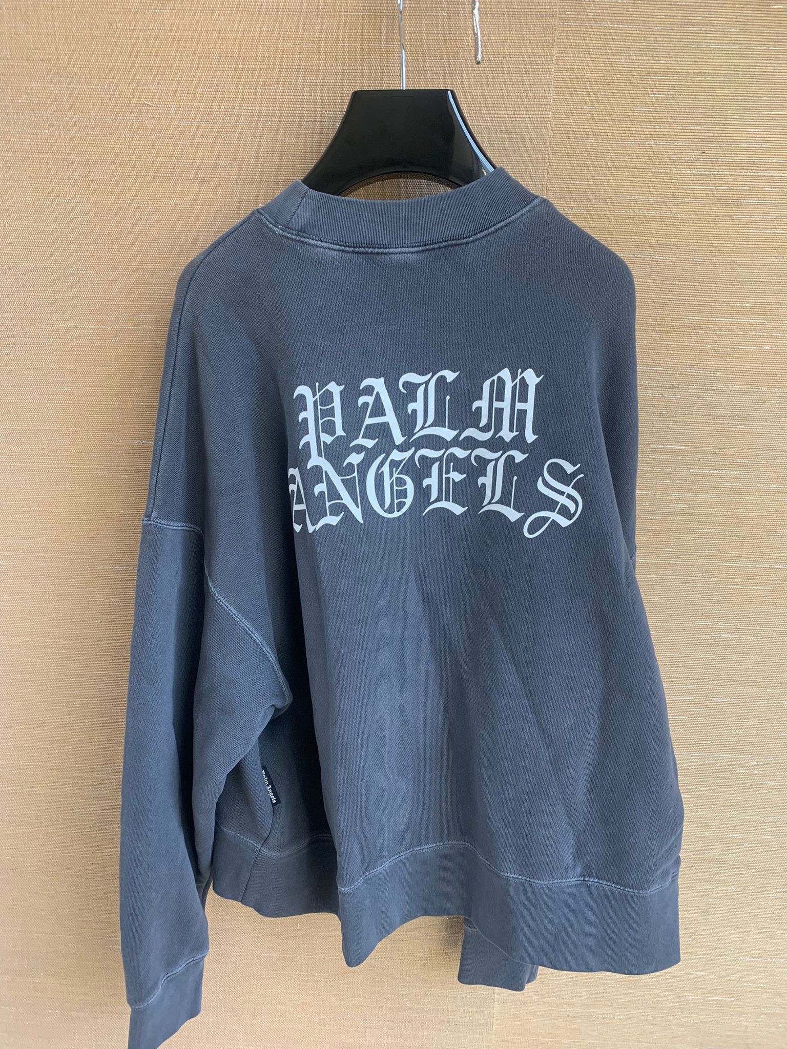 Palm Angels Burning Smile Head Sweater in Grey Size US M / EU 48-50 / 2 - 10 Thumbnail