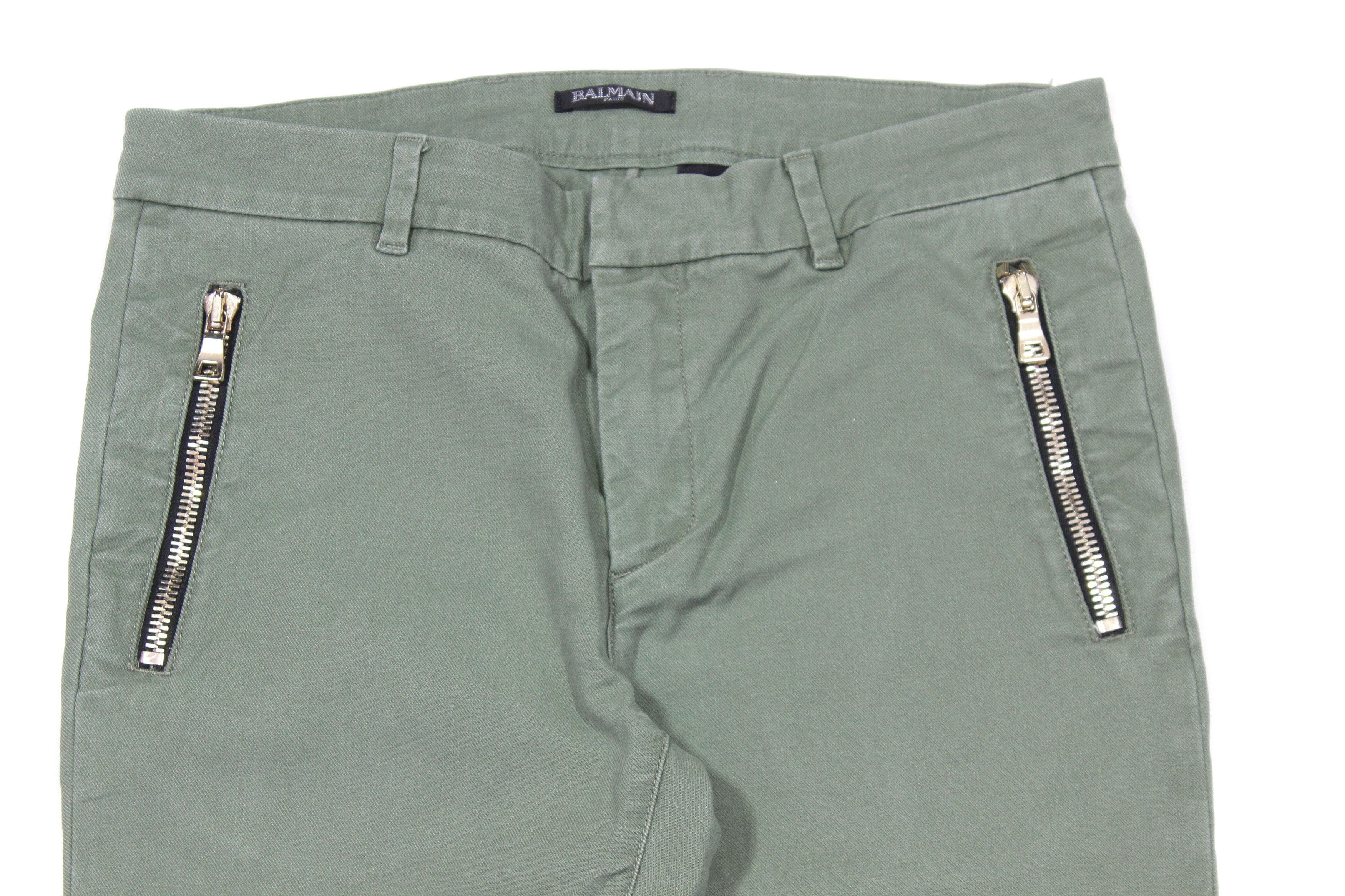 Balmain Skinny Zip Pockets Pants Size US 32 / EU 48 - 3 Thumbnail