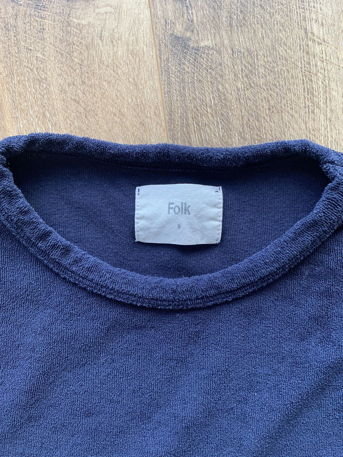 Folk Folk navy tee Size US L / EU 52-54 / 3 - 4 Thumbnail