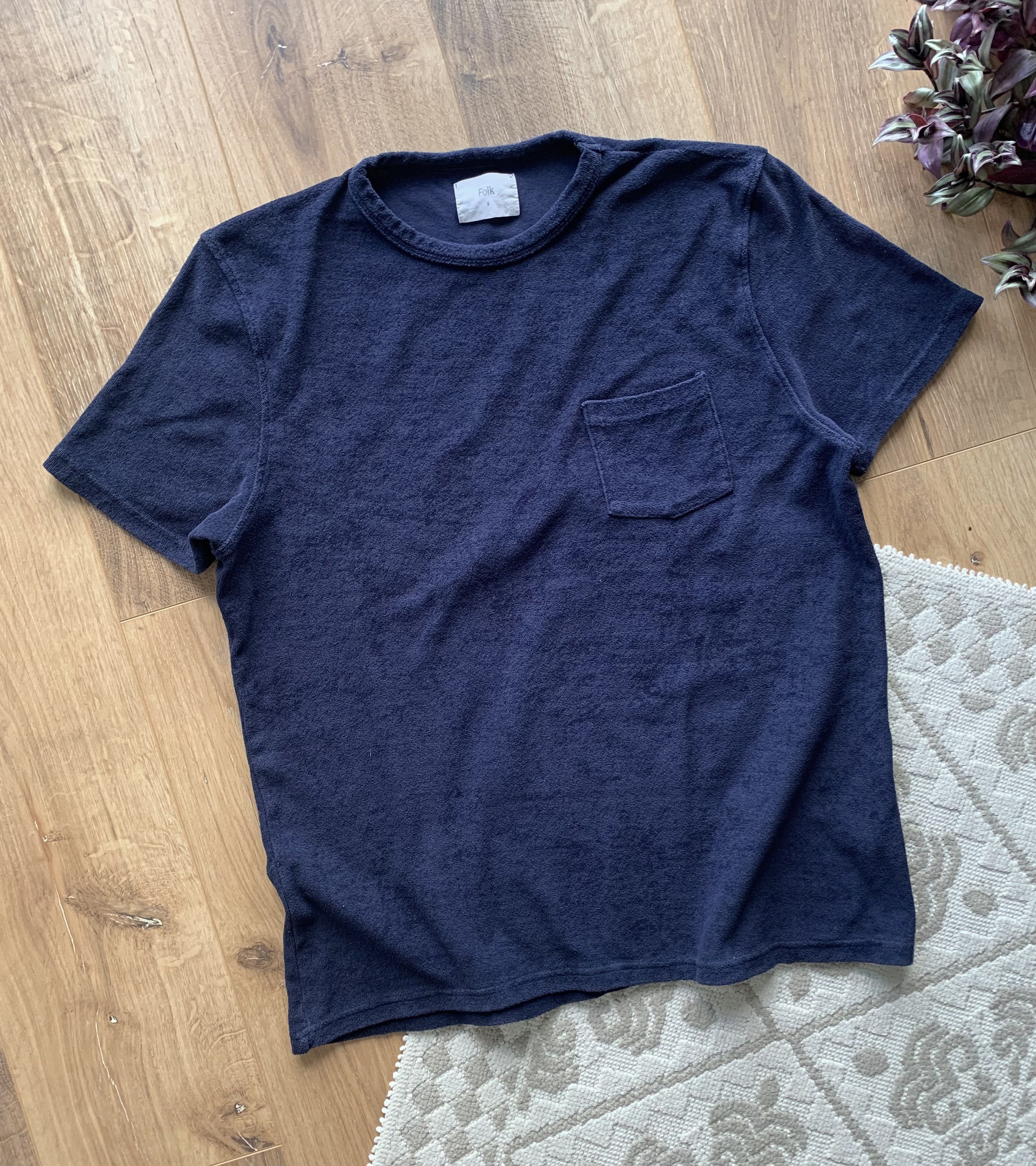 Folk Folk navy tee Size US L / EU 52-54 / 3 - 1 Thumbnail