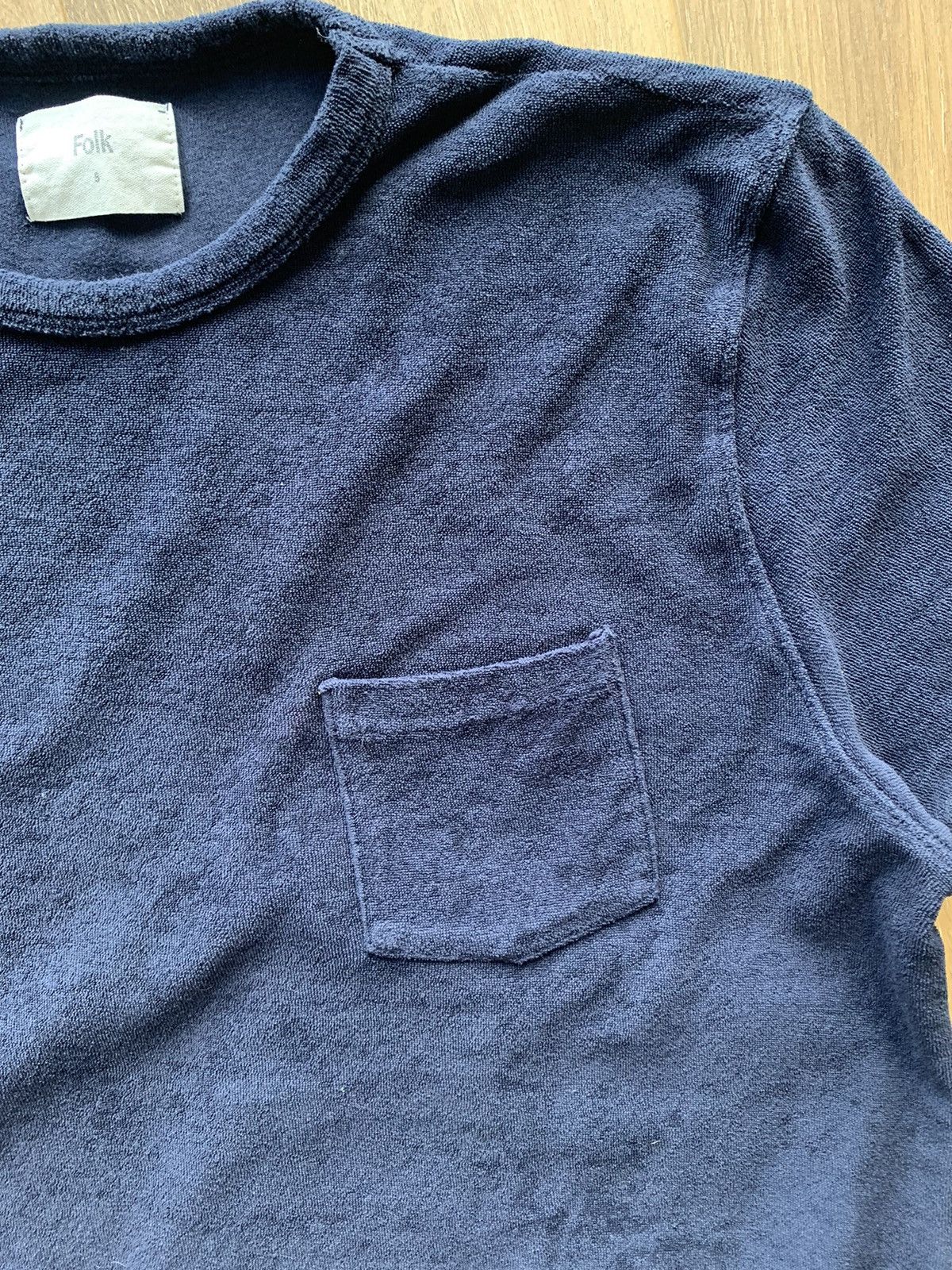 Folk Folk navy tee Size US L / EU 52-54 / 3 - 3 Thumbnail