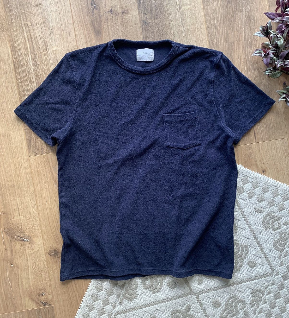 Folk Folk navy tee Size US L / EU 52-54 / 3 - 2 Thumbnail