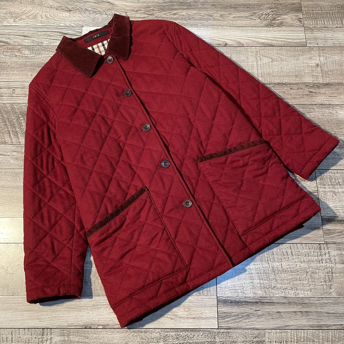 image of Daks London Daks Jacket Womens in Red (Size Medium)