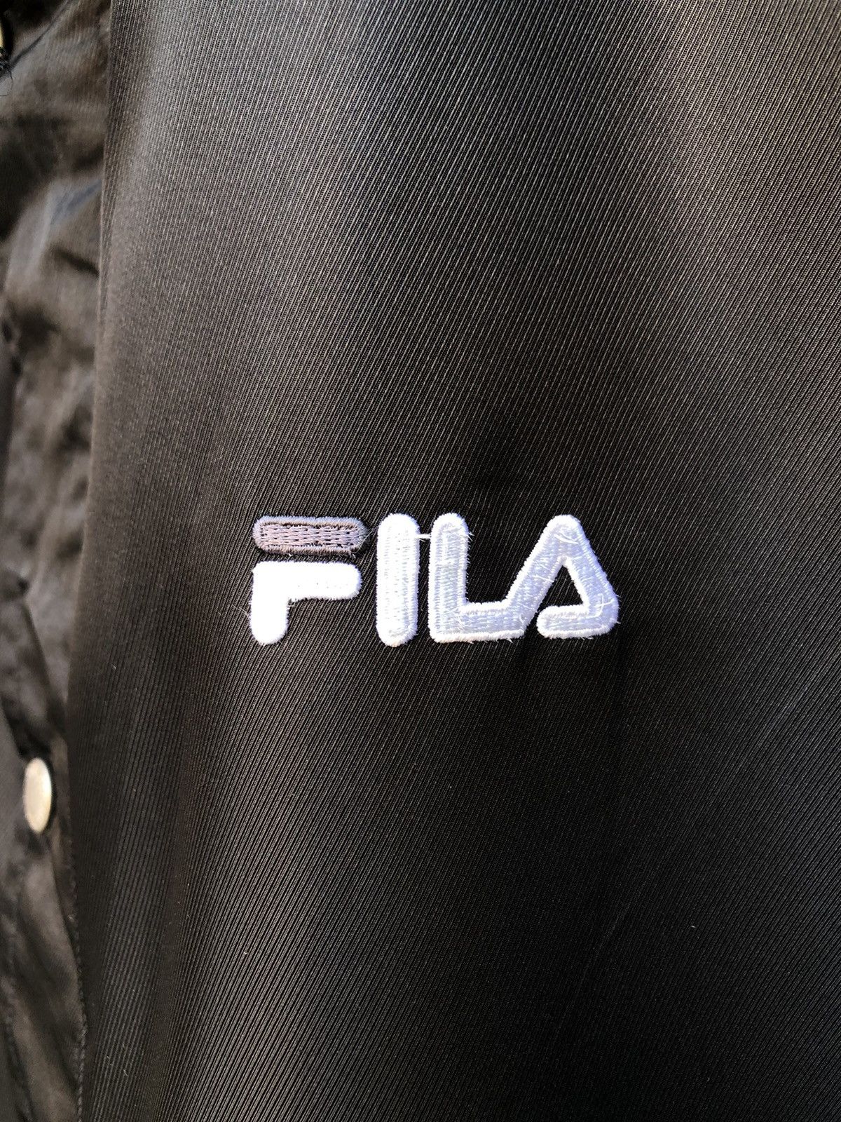 Fila Vintage Fila Italian Coach Jacket Big Logo Embroidered Size US XL / EU 56 / 4 - 7 Thumbnail