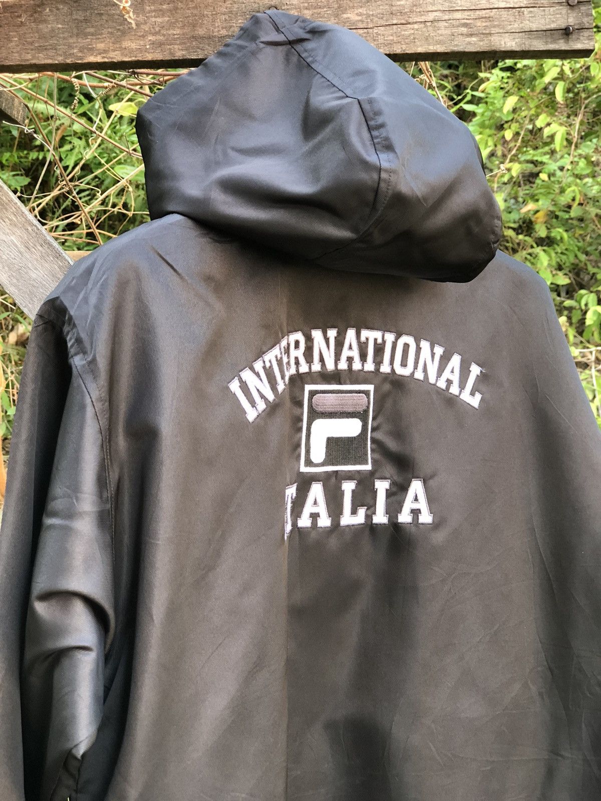 Fila Vintage Fila Italian Coach Jacket Big Logo Embroidered Size US XL / EU 56 / 4 - 5 Thumbnail