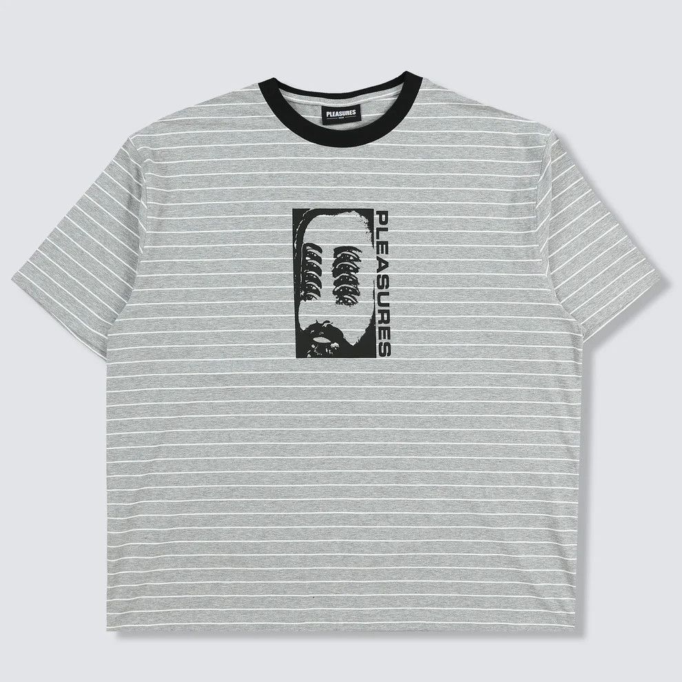 Pleasures Foresight Striped Shirt Tee
