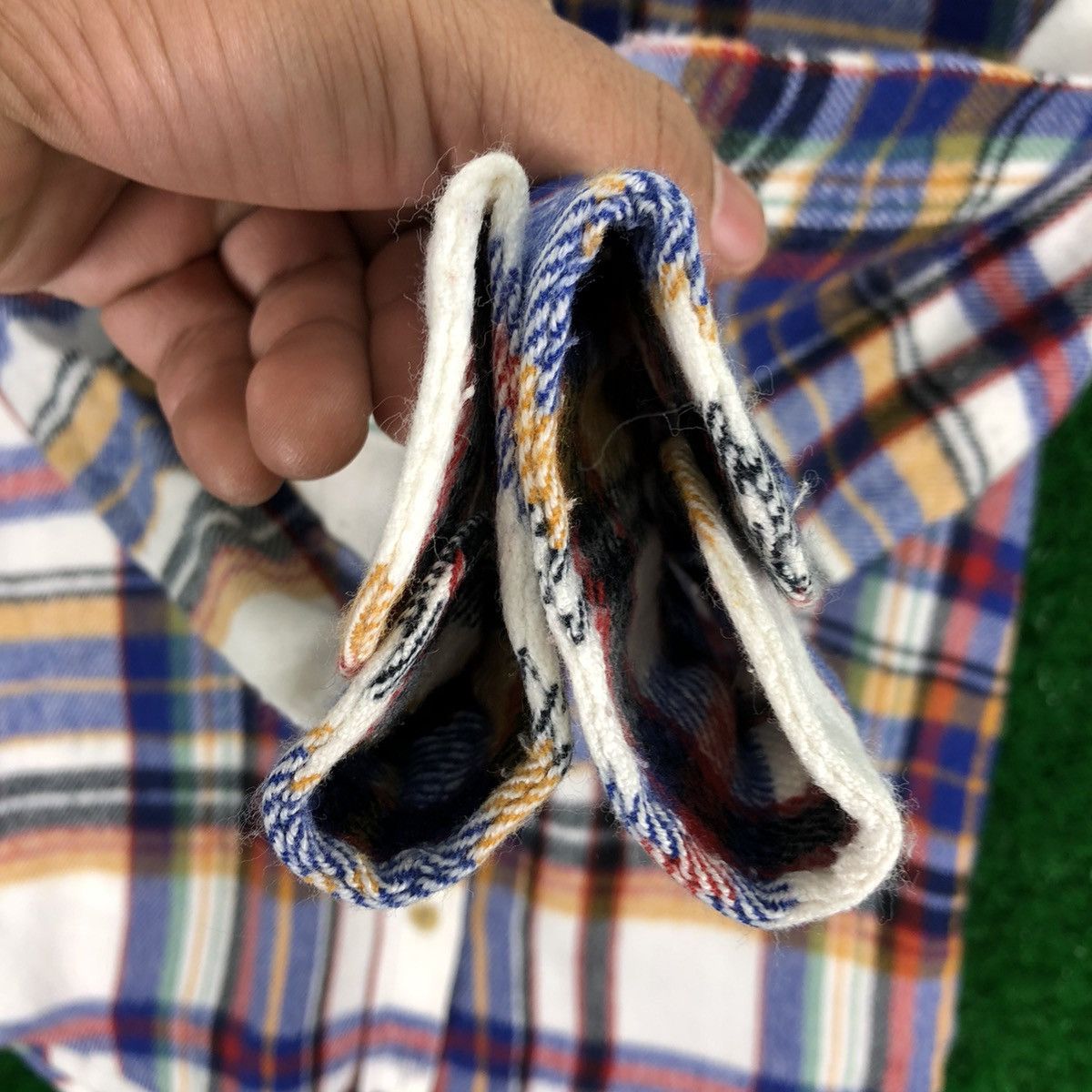 Japanese Brand Vintage Flannel Double Pocket Travis Scott Style For Kid Size US XXS / EU 40 - 9 Thumbnail