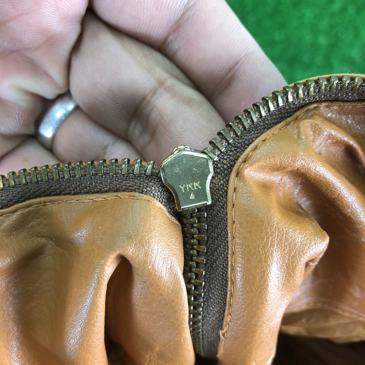 Vintage Vintage Quilted PU Leather by University of Oxford Size US M / EU 48-50 / 2 - 11 Thumbnail