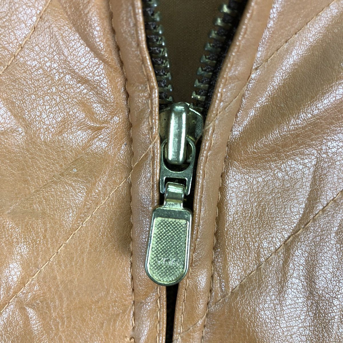 Vintage Vintage Quilted PU Leather by University of Oxford Size US M / EU 48-50 / 2 - 10 Thumbnail