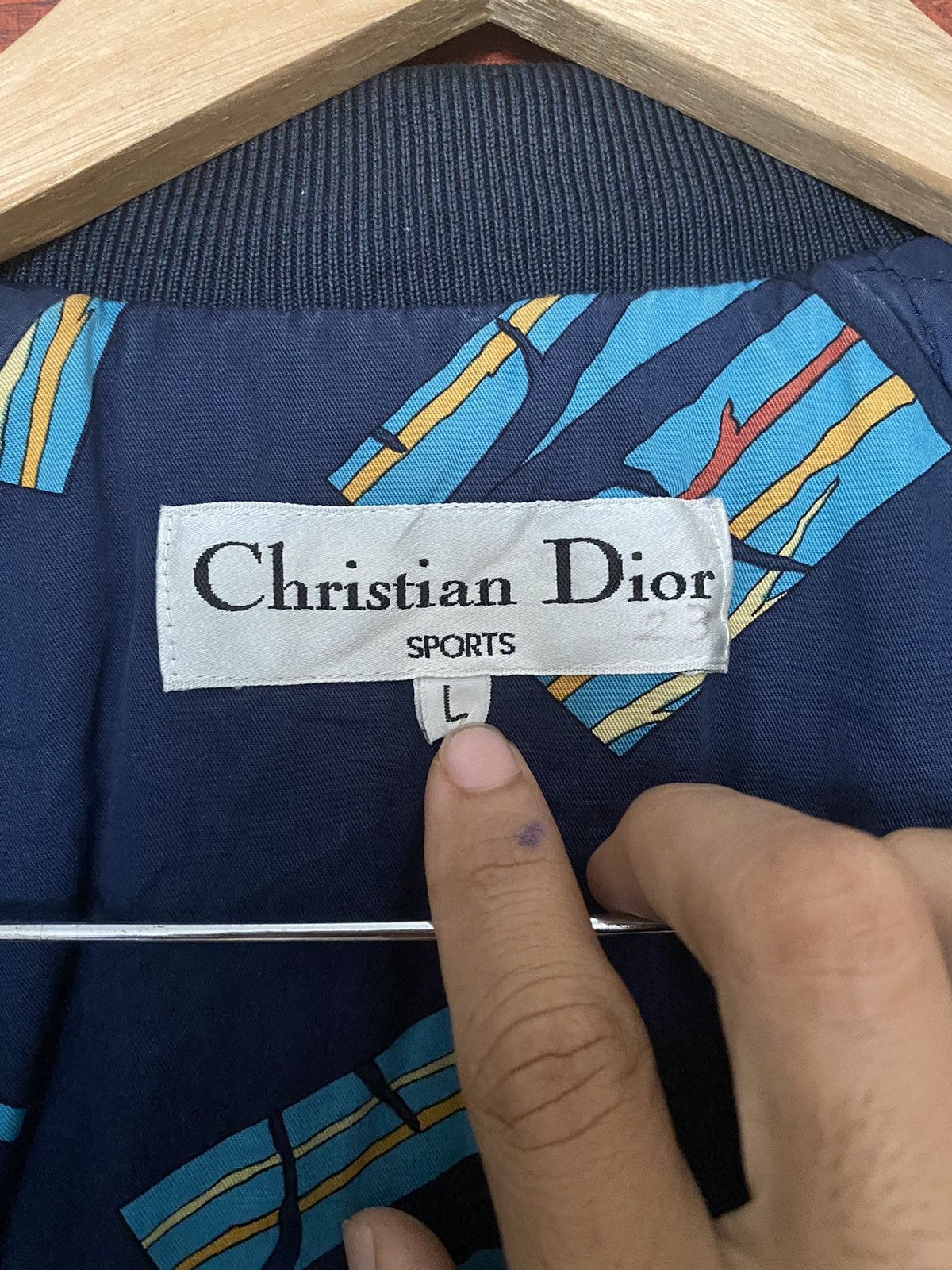 Christian Dior Monsieur × Vintage Vintage Christian Dior Bomber Jacket Rare Design Size US L / EU 52-54 / 3 - 9 Thumbnail