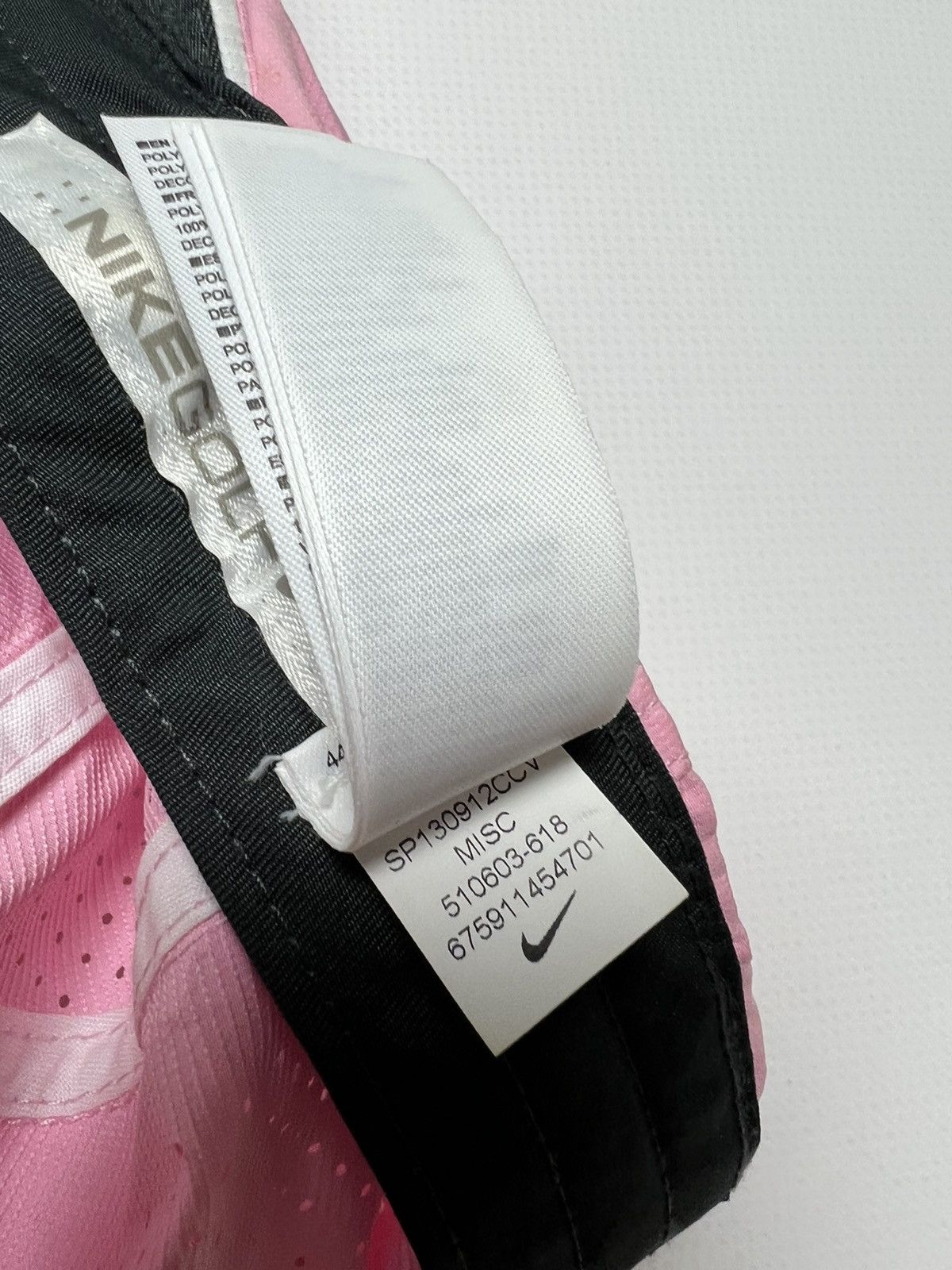 Nike × Vintage Nike vintage cap Pink Streetwear Y2K Size ONE SIZE - 8 Thumbnail
