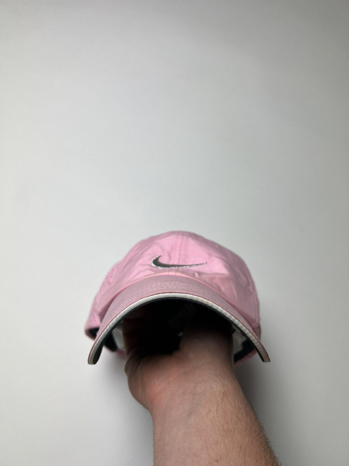 Nike × Vintage Nike vintage cap Pink Streetwear Y2K Size ONE SIZE - 4 Thumbnail