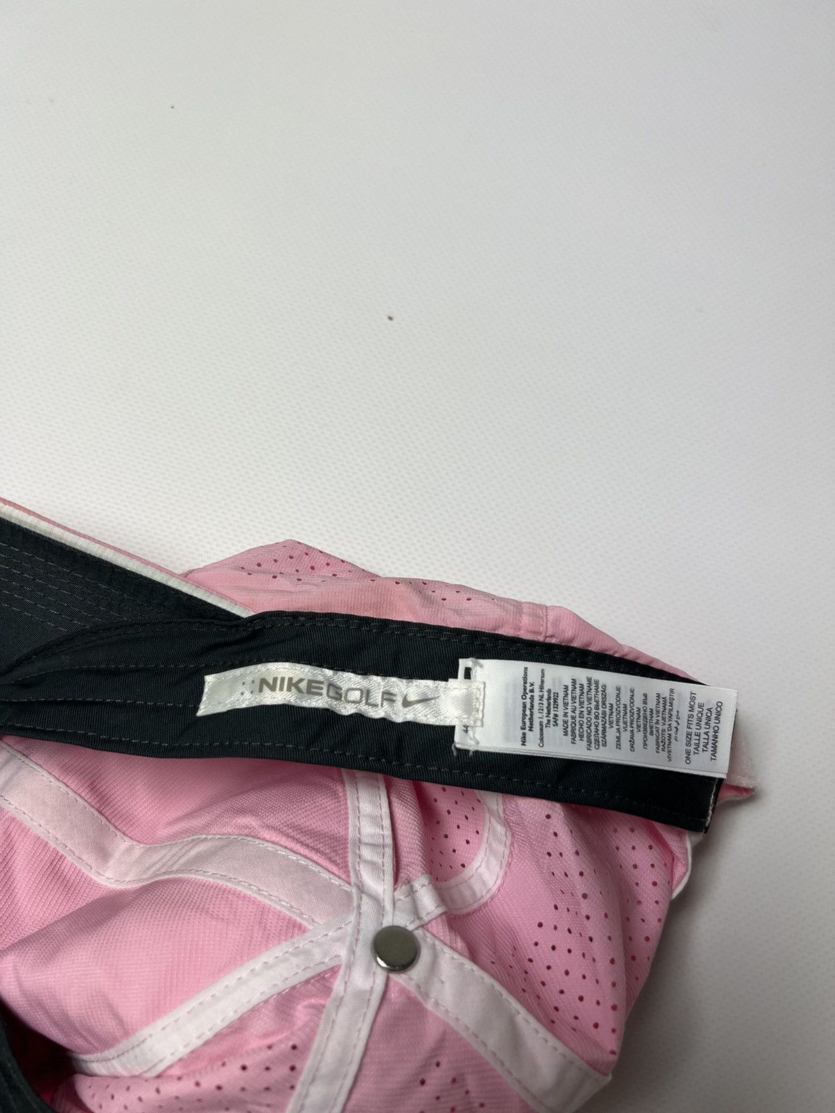 Nike × Vintage Nike vintage cap Pink Streetwear Y2K Size ONE SIZE - 7 Thumbnail