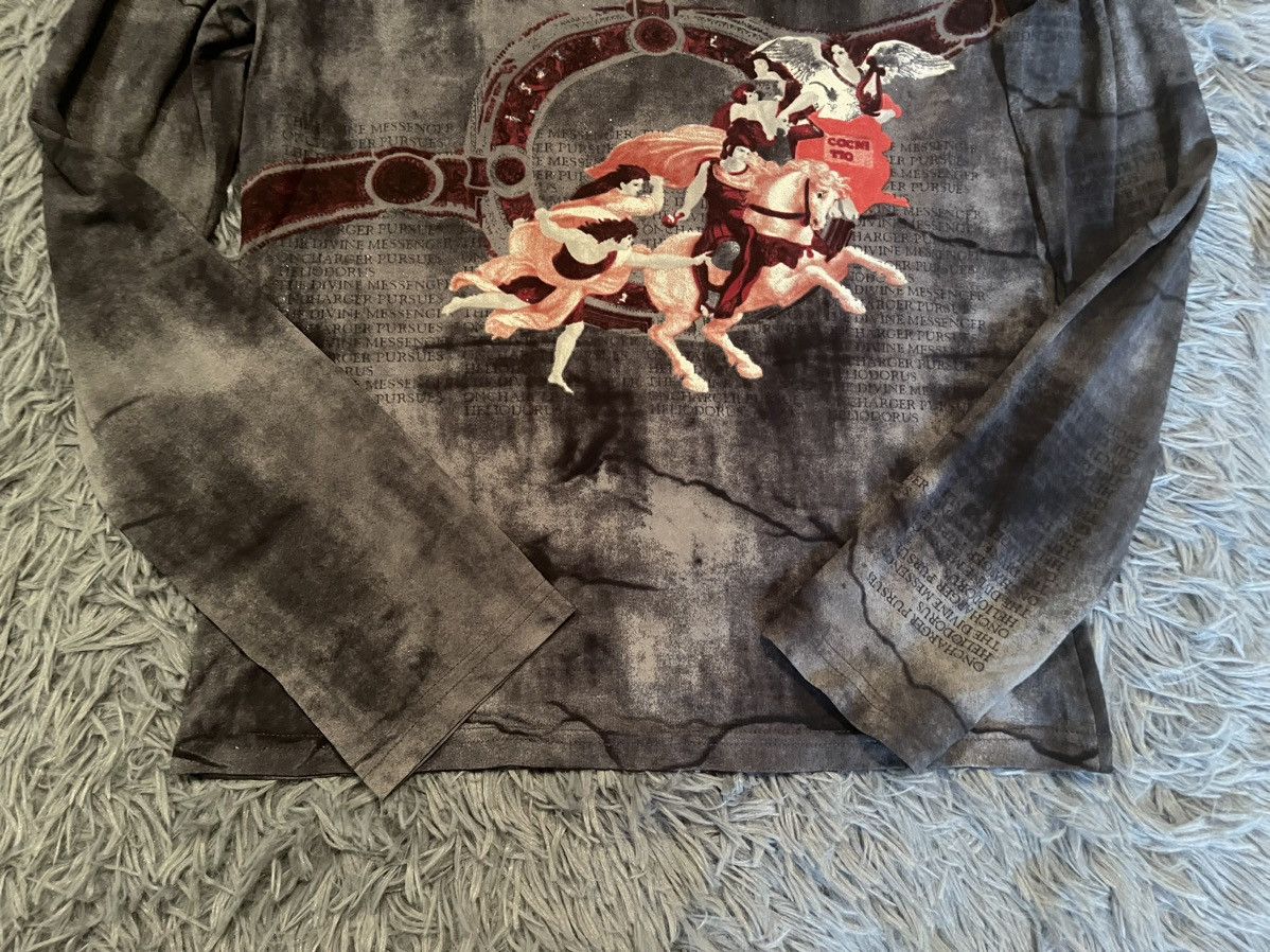 Japanese Brand × Vintage Avant Garde Y2K vintage printed JPG style longsleeve Size S / US 4 / IT 40 - 5 Thumbnail