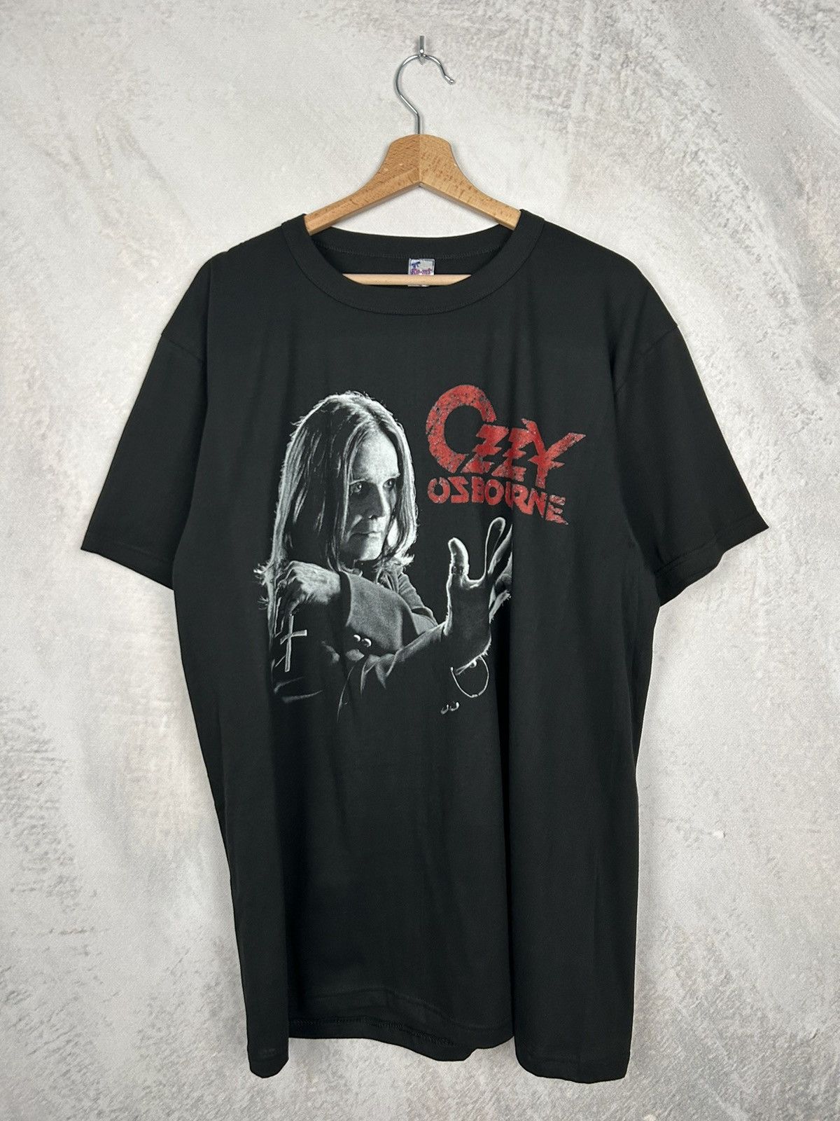 Band Tees Vintage Ozzy Osbourne Rock Tee Graphic Artist 90s Rare Size US XXL / EU 58 / 5 - 1 Thumbnail