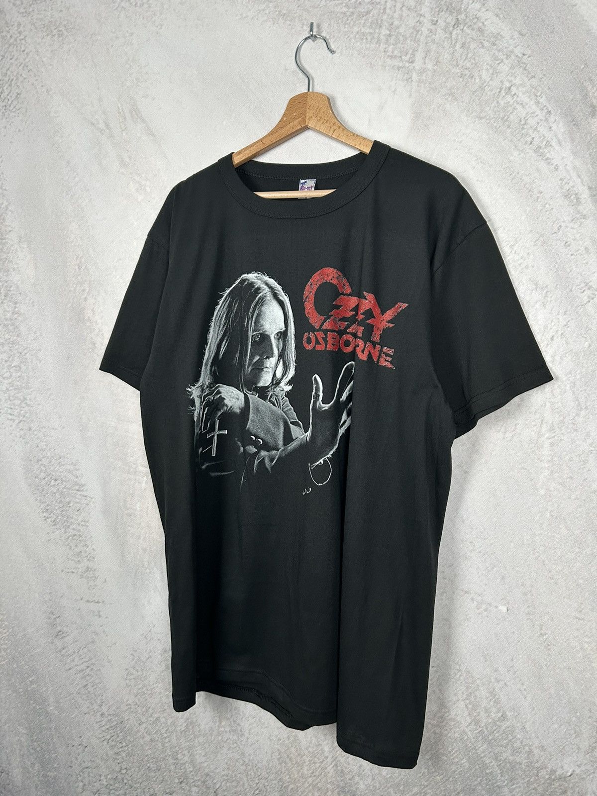 Band Tees Vintage Ozzy Osbourne Rock Tee Graphic Artist 90s Rare Size US XXL / EU 58 / 5 - 2 Thumbnail