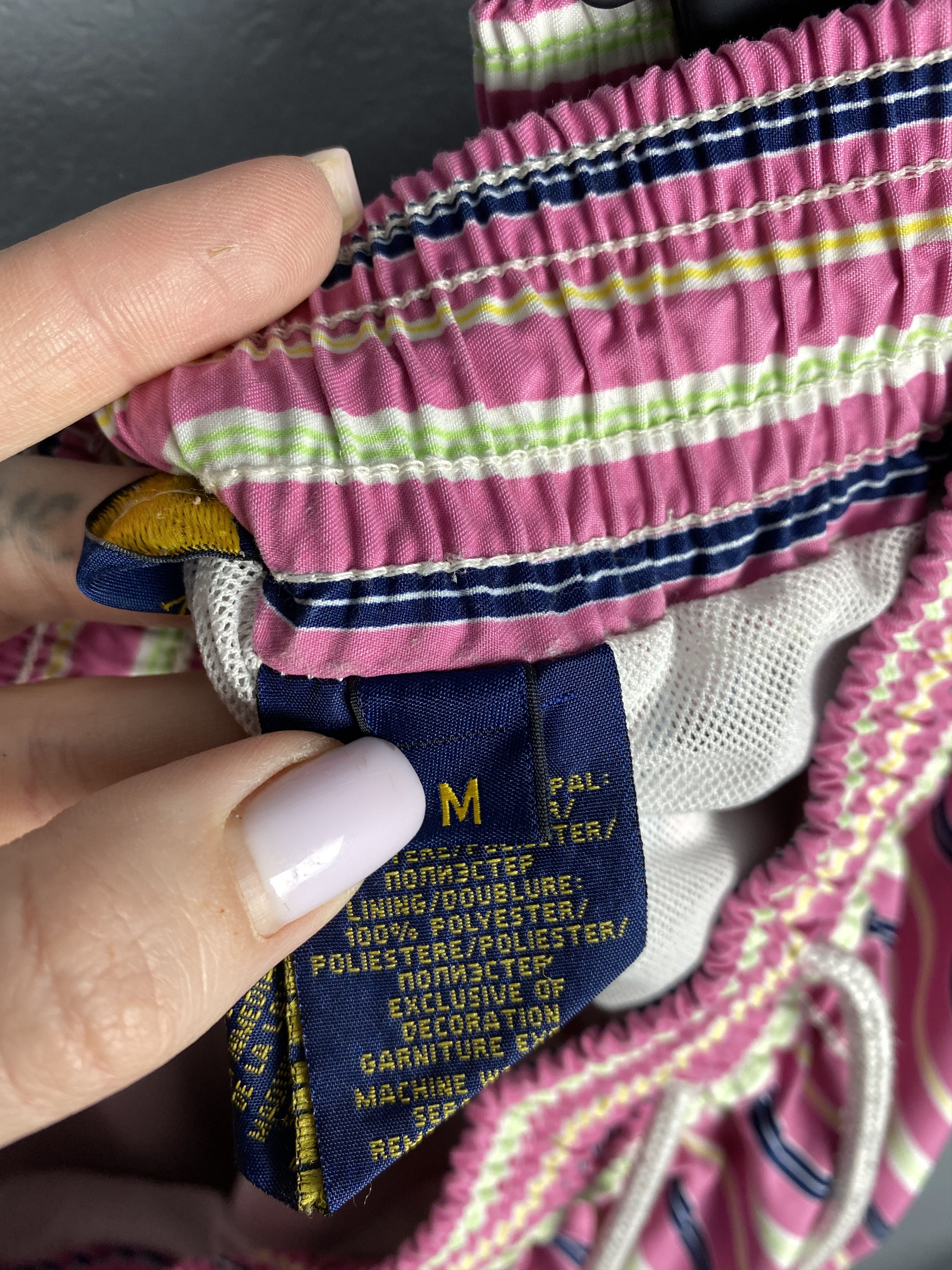 Polo Ralph Lauren Polo Ralph Lauren Vintage Mens Swimming Shorts Y2K Size US 32 / EU 48 - 9 Thumbnail