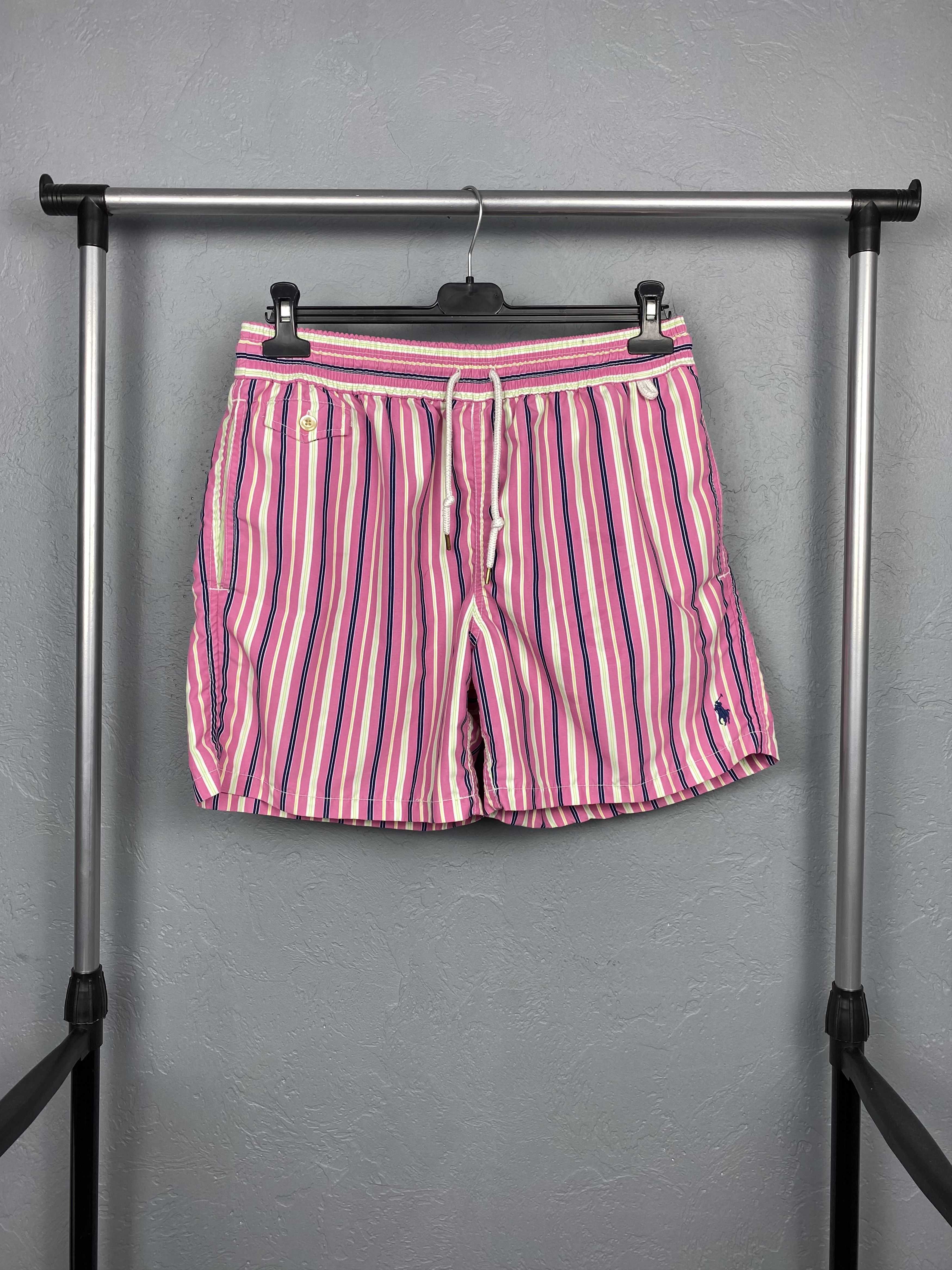 Polo Ralph Lauren Polo Ralph Lauren Vintage Mens Swimming Shorts Y2K Size US 32 / EU 48 - 1 Thumbnail