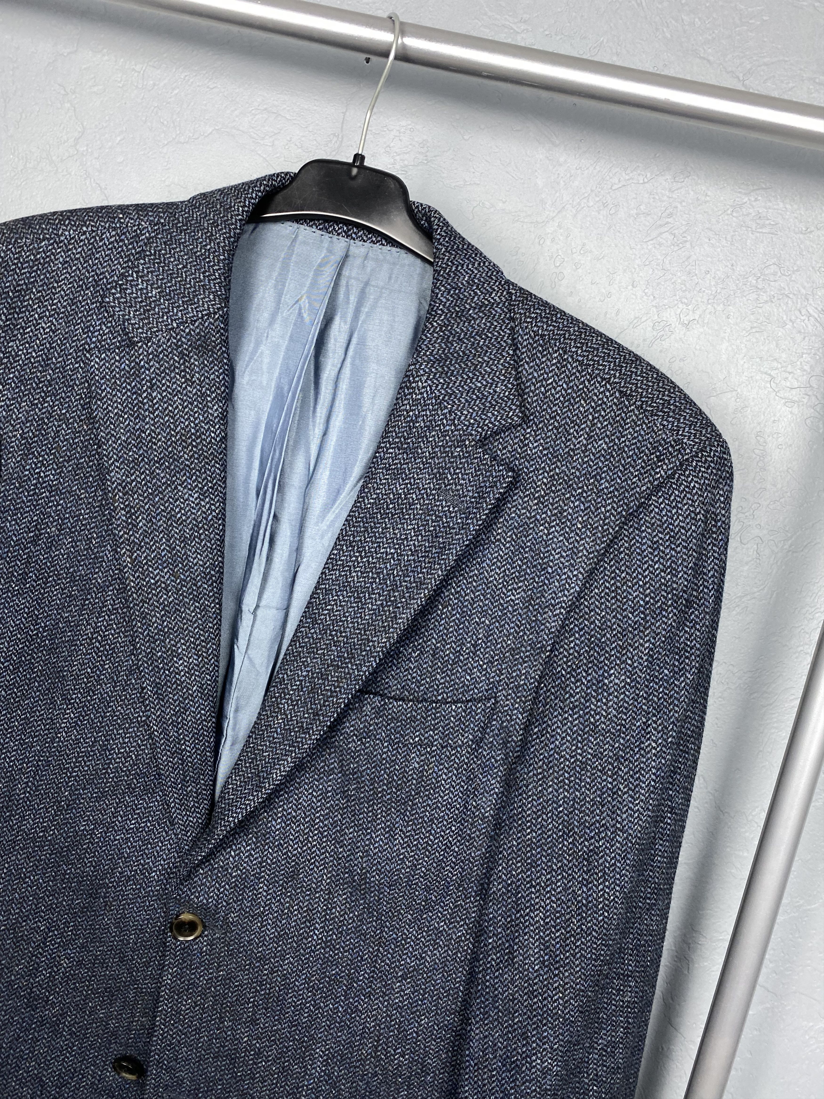 Hugo Boss Hugo Boss Blazer Jacket Tweed Wool Two Buttons Size US M / EU 48-50 / 2 - 2 Thumbnail