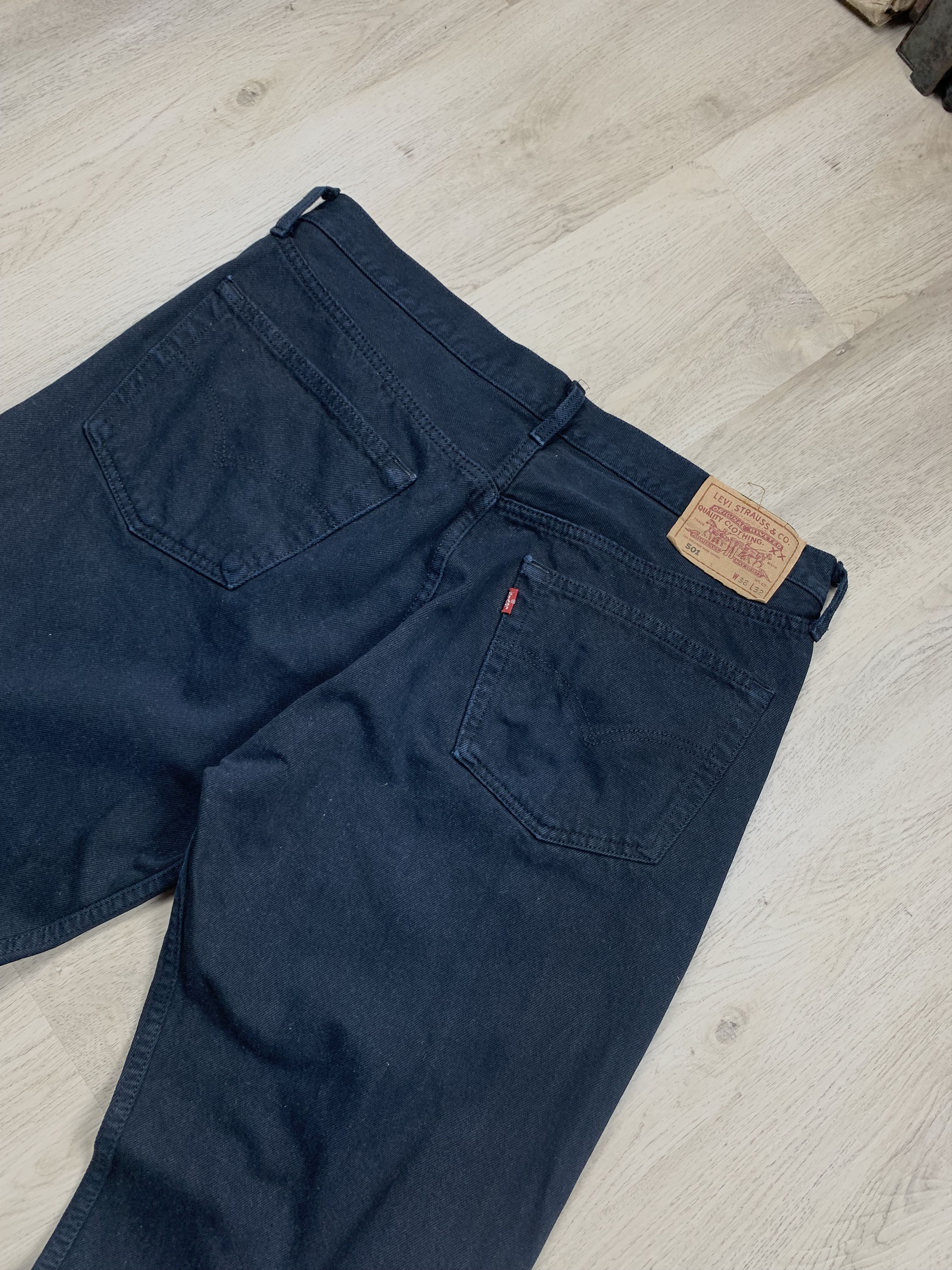 Levi's Levis 501 Vintage Mens Denim Pants Jeans Size US 38 / EU 54 - 2 Thumbnail