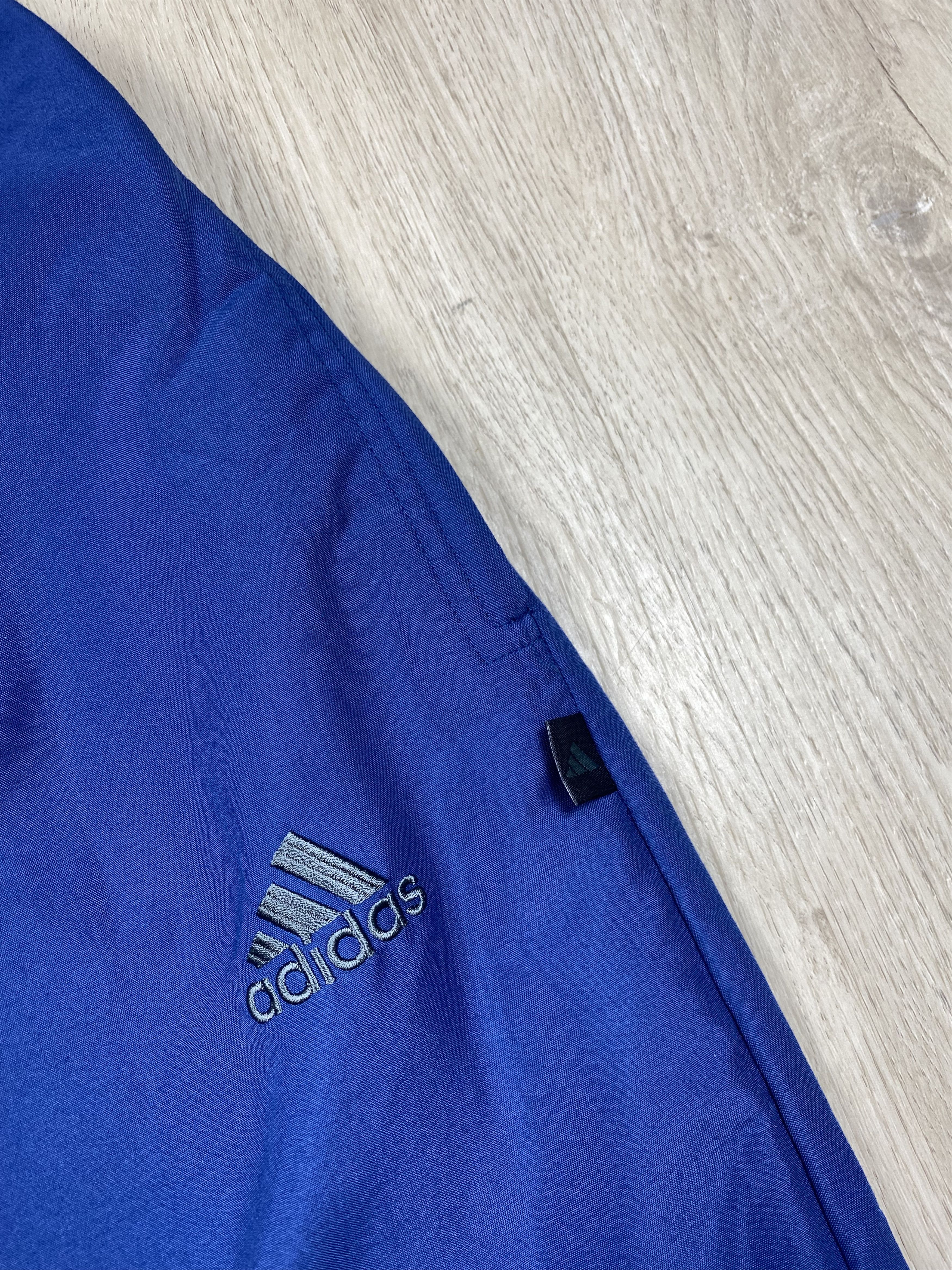 Adidas Adidas Vintage Mens Nylon Track Pants Drill Size US 34 / EU 50 - 3 Thumbnail