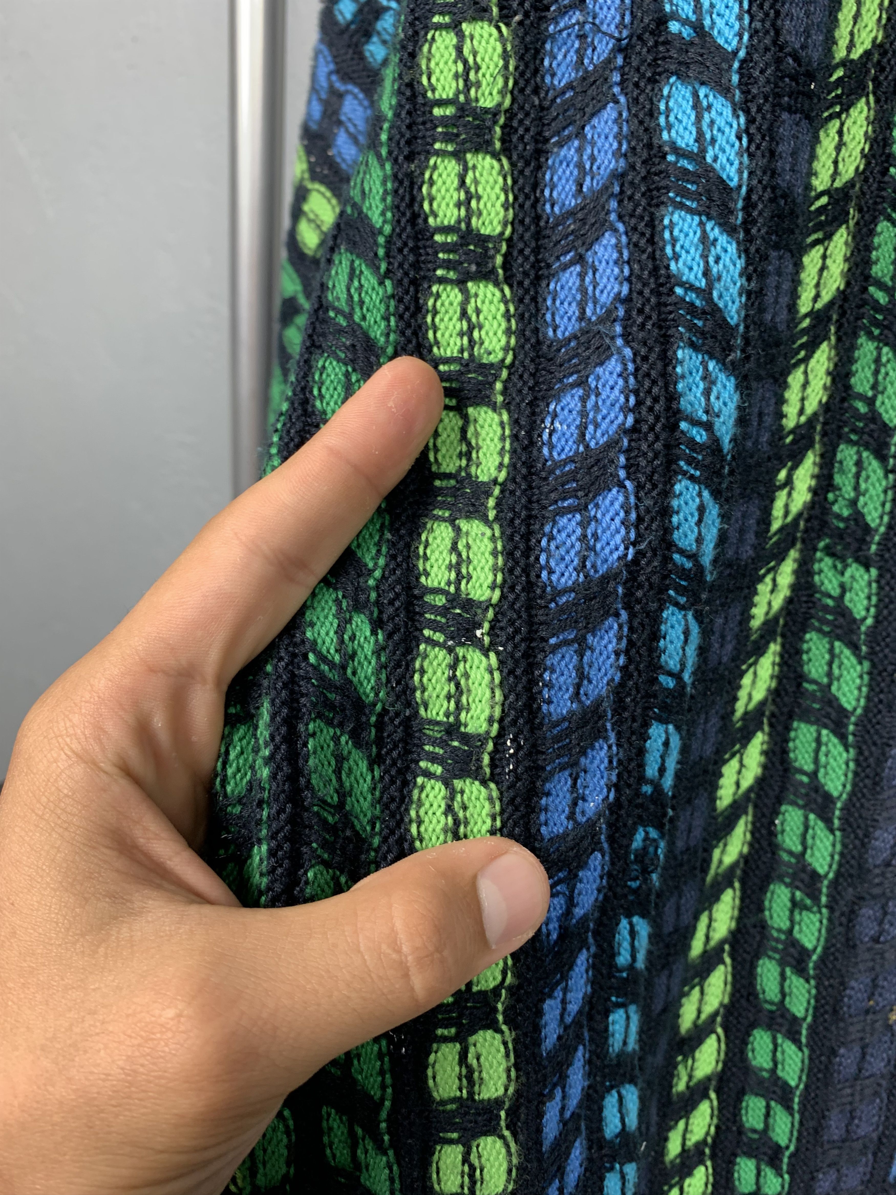 Carlo Colucci × Vintage Carlo Colucci Vintage Mens Knit Sweater Coogi style Size US L / EU 52-54 / 3 - 4 Thumbnail