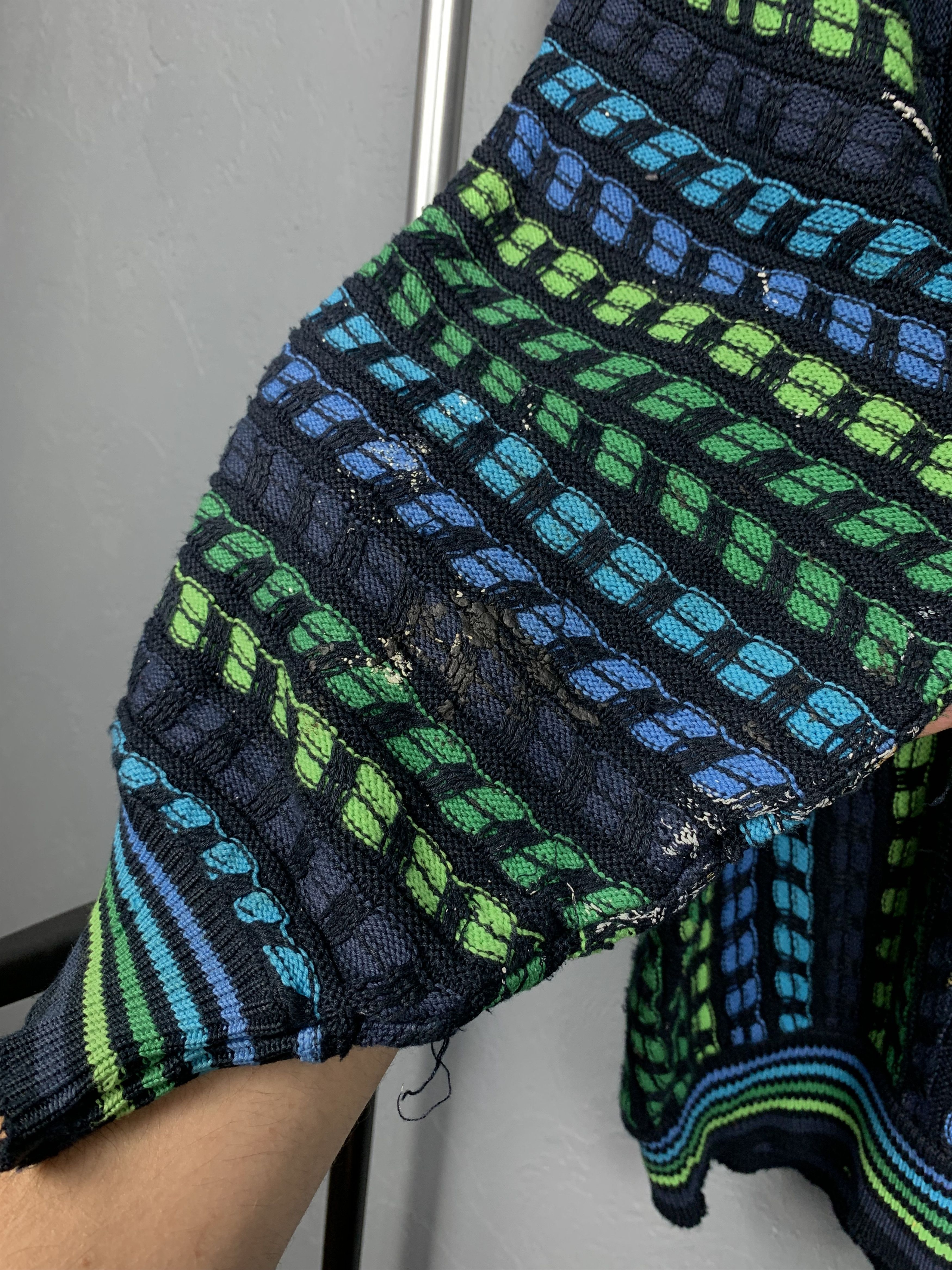 Carlo Colucci × Vintage Carlo Colucci Vintage Mens Knit Sweater Coogi style Size US L / EU 52-54 / 3 - 9 Thumbnail