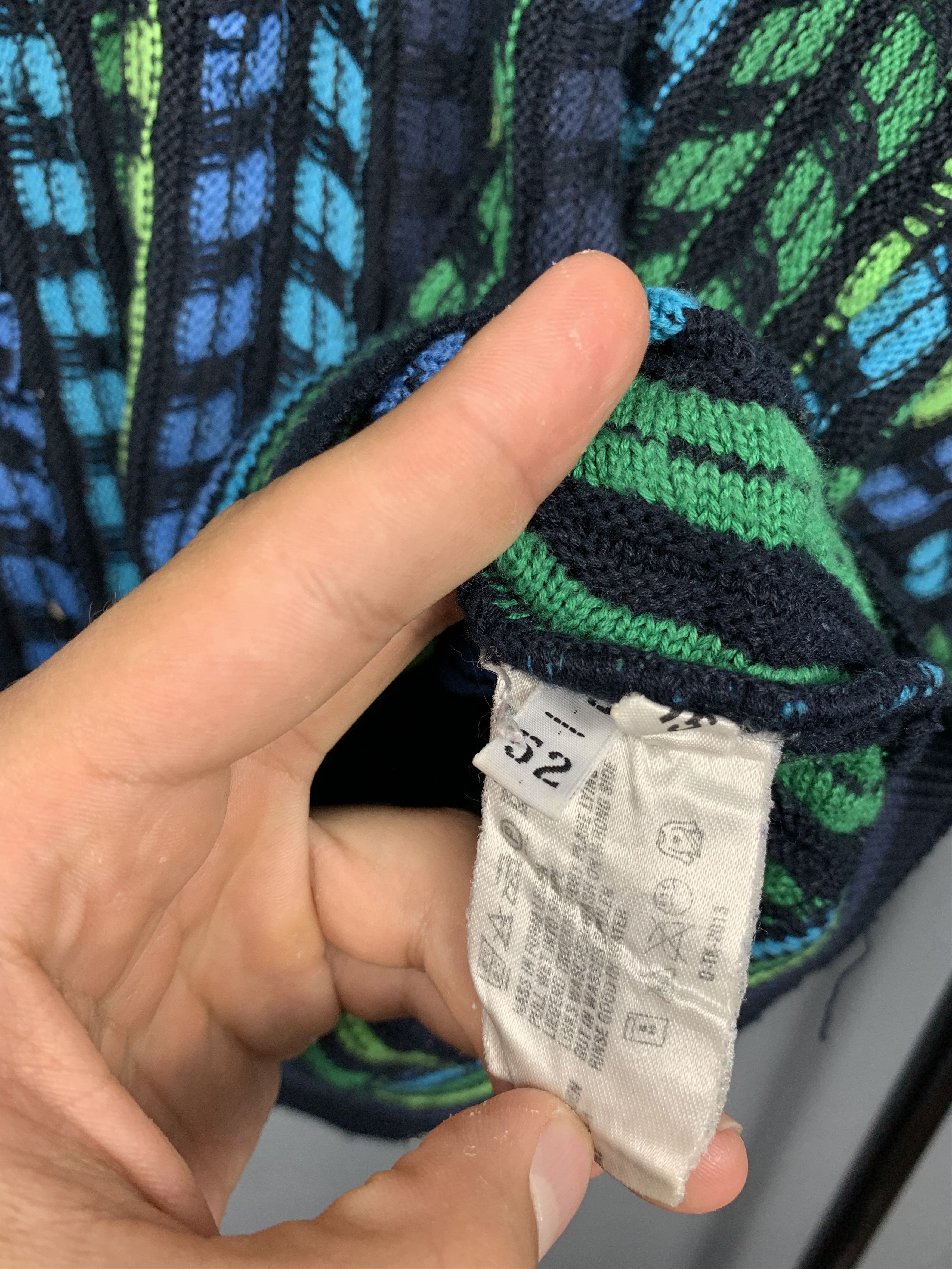 Carlo Colucci × Vintage Carlo Colucci Vintage Mens Knit Sweater Coogi style Size US L / EU 52-54 / 3 - 8 Thumbnail
