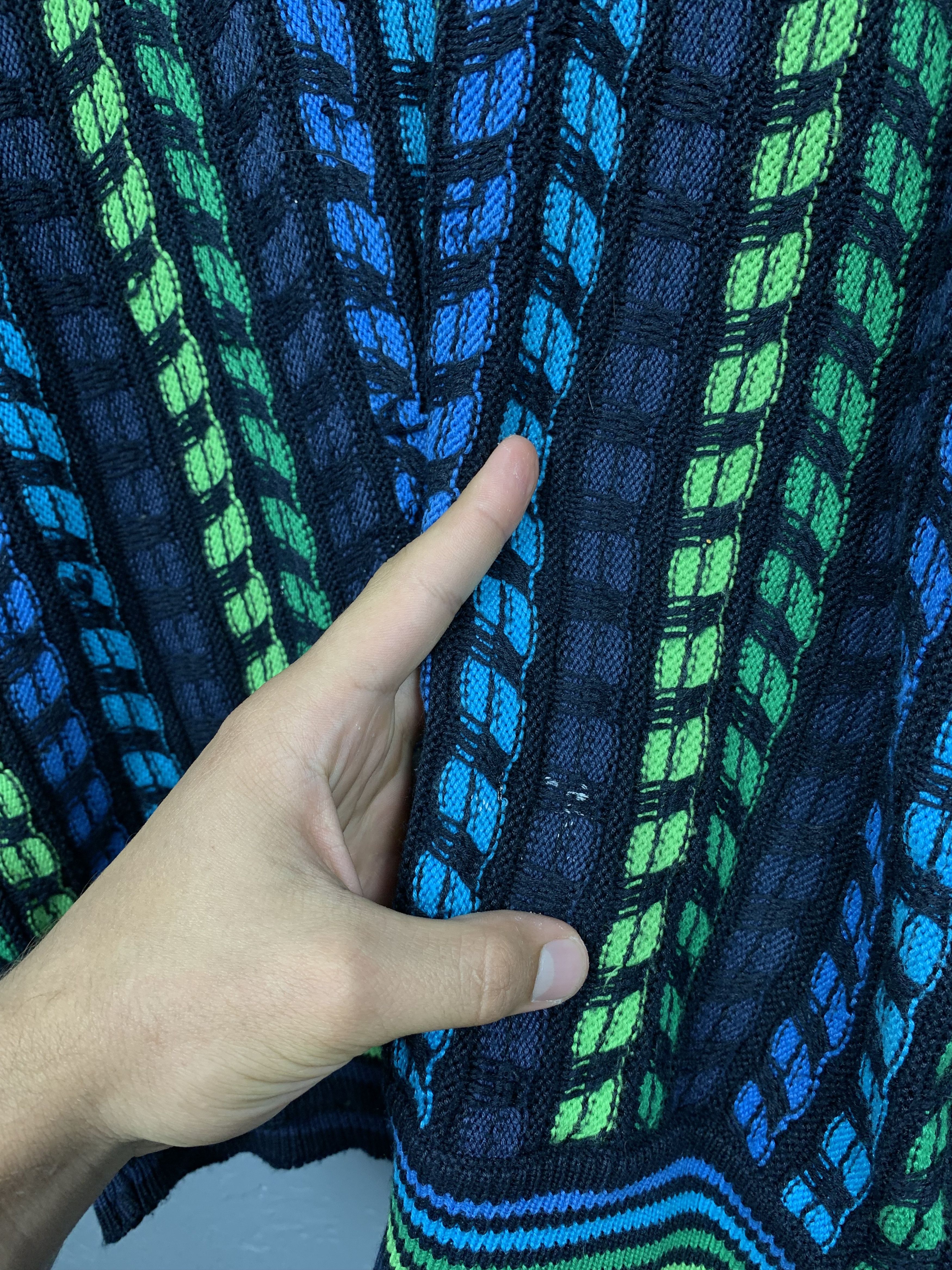 Carlo Colucci × Vintage Carlo Colucci Vintage Mens Knit Sweater Coogi style Size US L / EU 52-54 / 3 - 3 Thumbnail