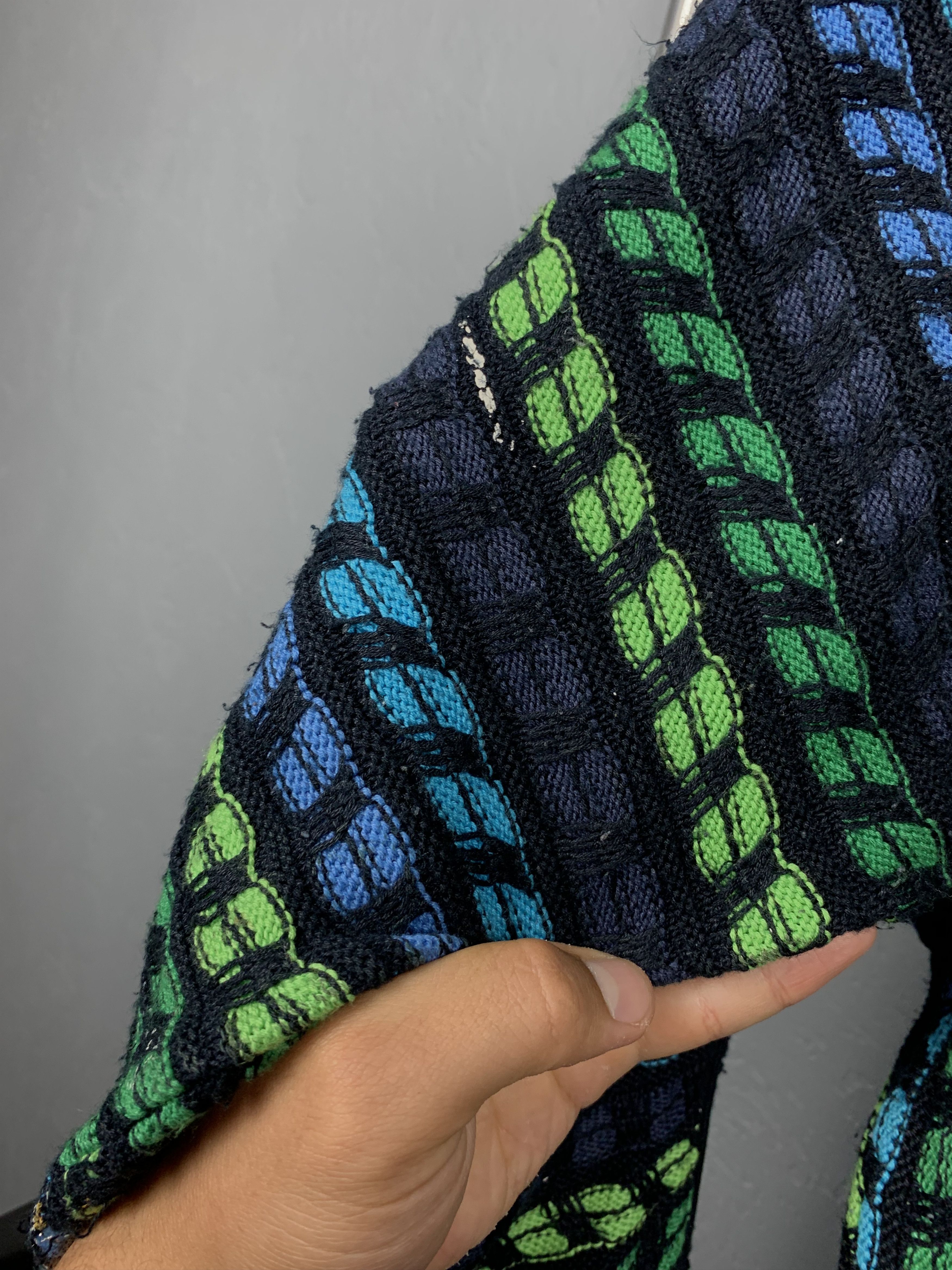 Carlo Colucci × Vintage Carlo Colucci Vintage Mens Knit Sweater Coogi style Size US L / EU 52-54 / 3 - 10 Thumbnail
