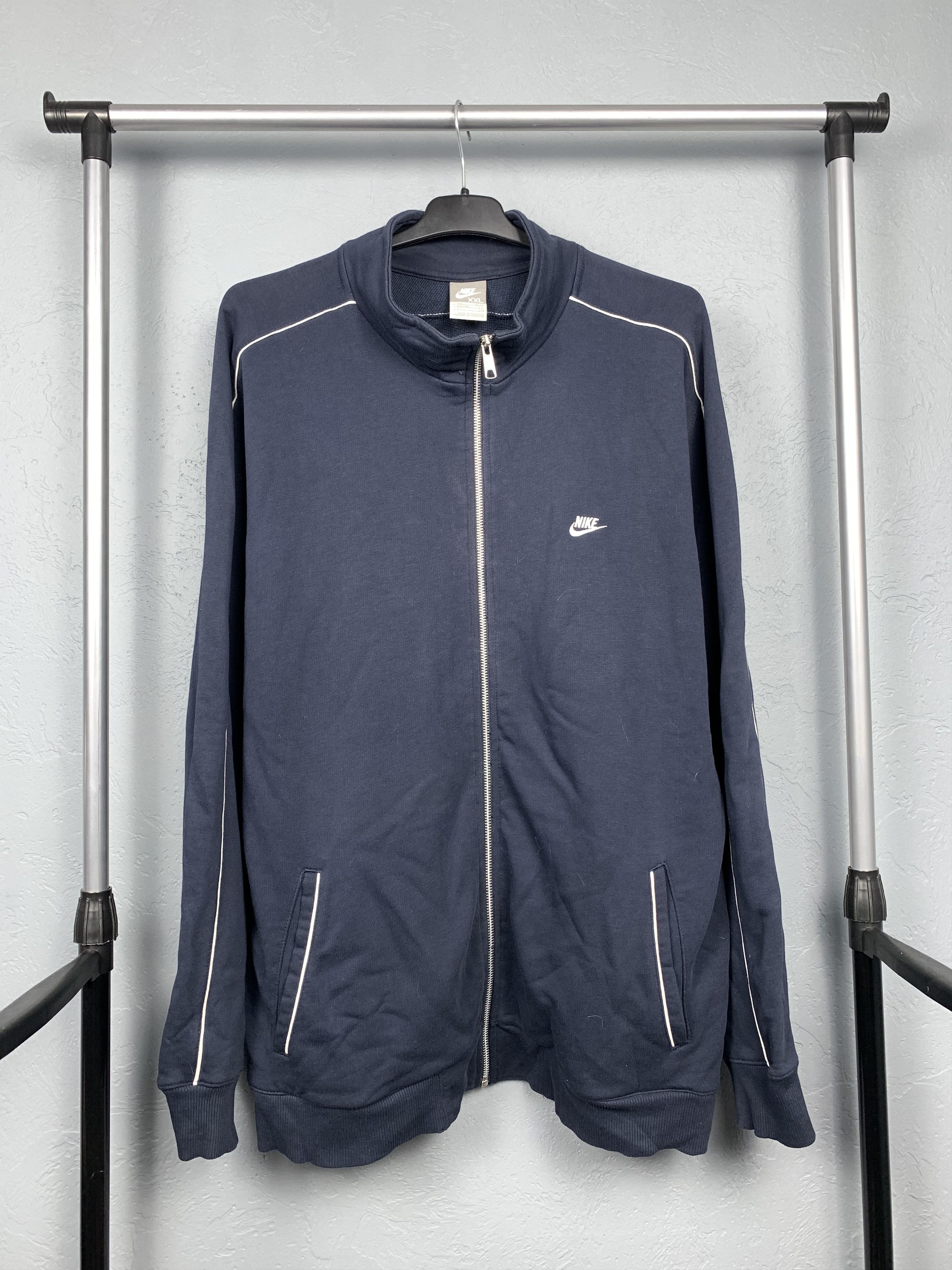 Nike Nike Vintage Mens Zip Hoodie Track Top Jacket Y2K Size US XXL / EU 58 / 5 - 1 Thumbnail