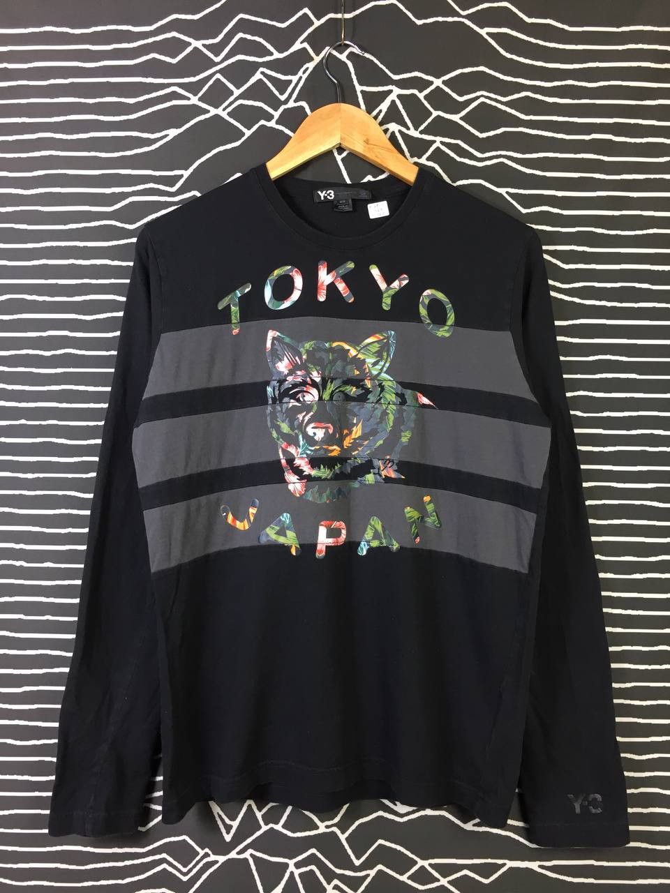 Adidas Adidas Y3 Yohji Yamamoto Tokyo Japan Longsleeve Tee Size US M / EU 48-50 / 2 - 1 Thumbnail
