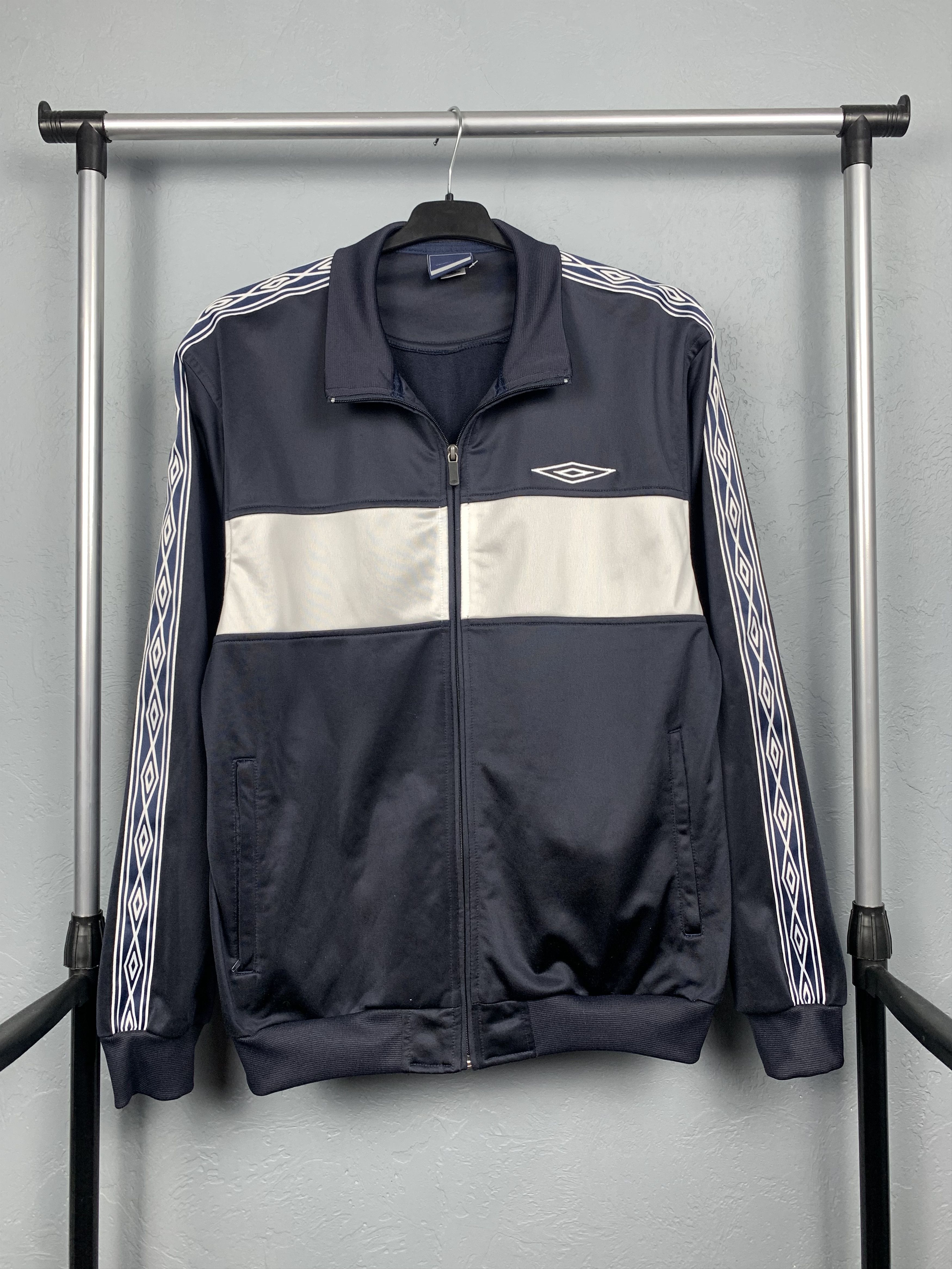 Umbro × Vintage Umbro Vintage Track Top Jacket Size US L / EU 52-54 / 3 - 1 Thumbnail