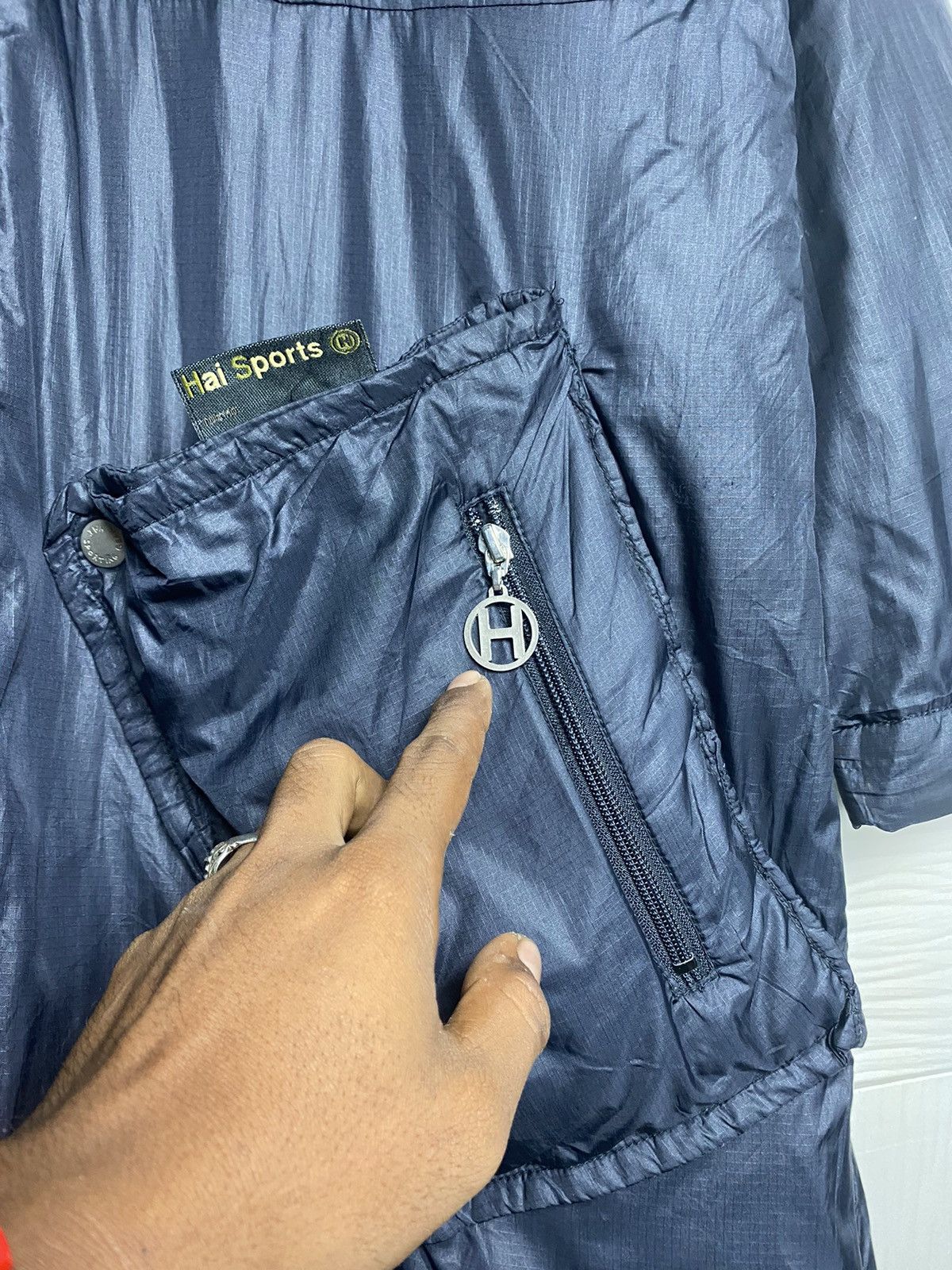 Hai Sporting Gear × Issey Miyake × Pleats Please Issey Miyake HAI SPORTING GEAR LONG JACKET Size US M / EU 48-50 / 2 - 12 Thumbnail