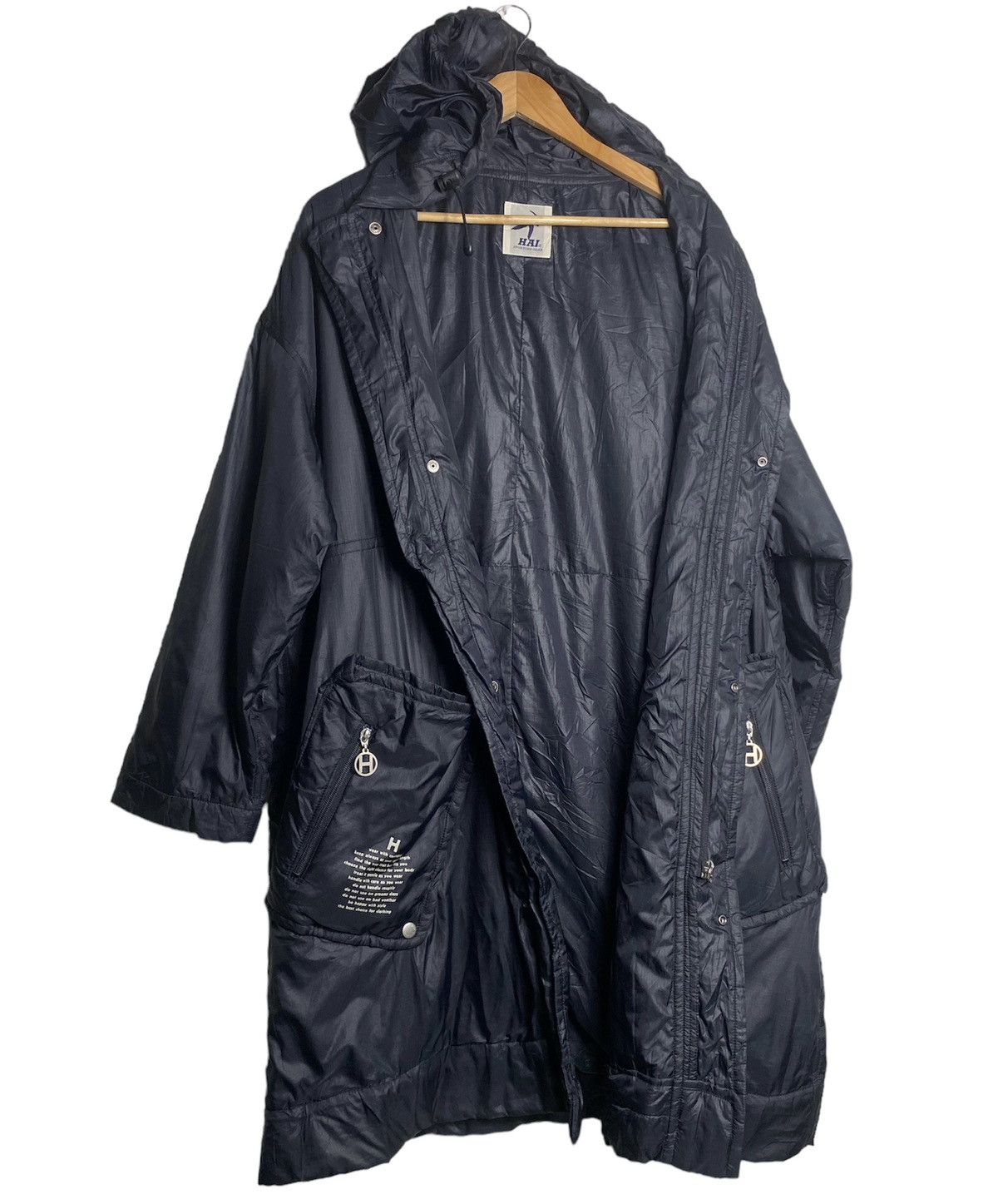 Hai Sporting Gear × Issey Miyake × Pleats Please Issey Miyake HAI SPORTING GEAR LONG JACKET Size US M / EU 48-50 / 2 - 3 Thumbnail