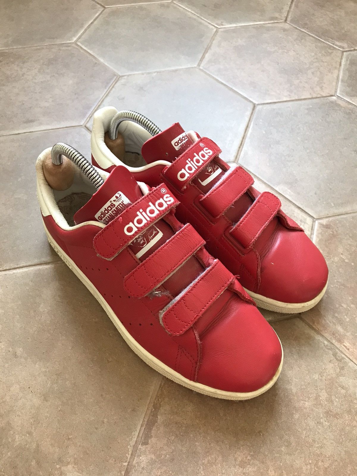 Adidas × Vintage ADIDAS STAN SMITH SHOES Size US 7.5 / EU 40-41 - 4 Thumbnail
