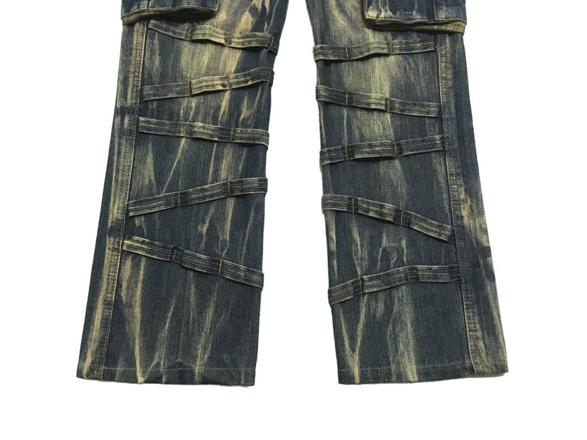 14th Addiction Very Rare Design Vintage Brand Techno Tactical Jeans 1990s Size US 30 / EU 46 - 5 Thumbnail