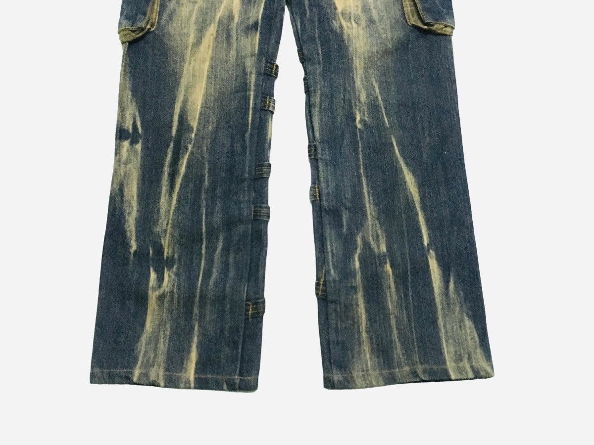 14th Addiction Very Rare Design Vintage Brand Techno Tactical Jeans 1990s Size US 30 / EU 46 - 6 Thumbnail