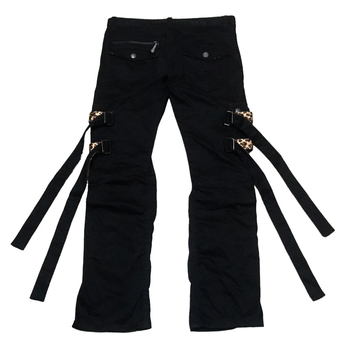 If Six Was Nine Very Rare Vintage Brand Strap Tactical Parachute Pants 1990s Size US 32 / EU 48 - 1 Thumbnail